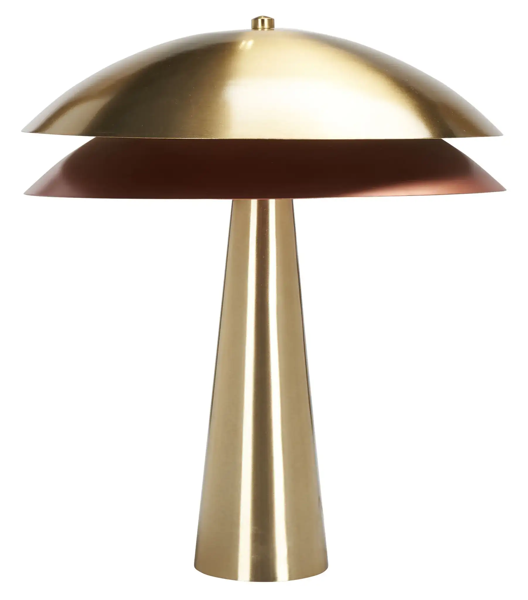 Rafaela Table Lamp in Brass, detail view