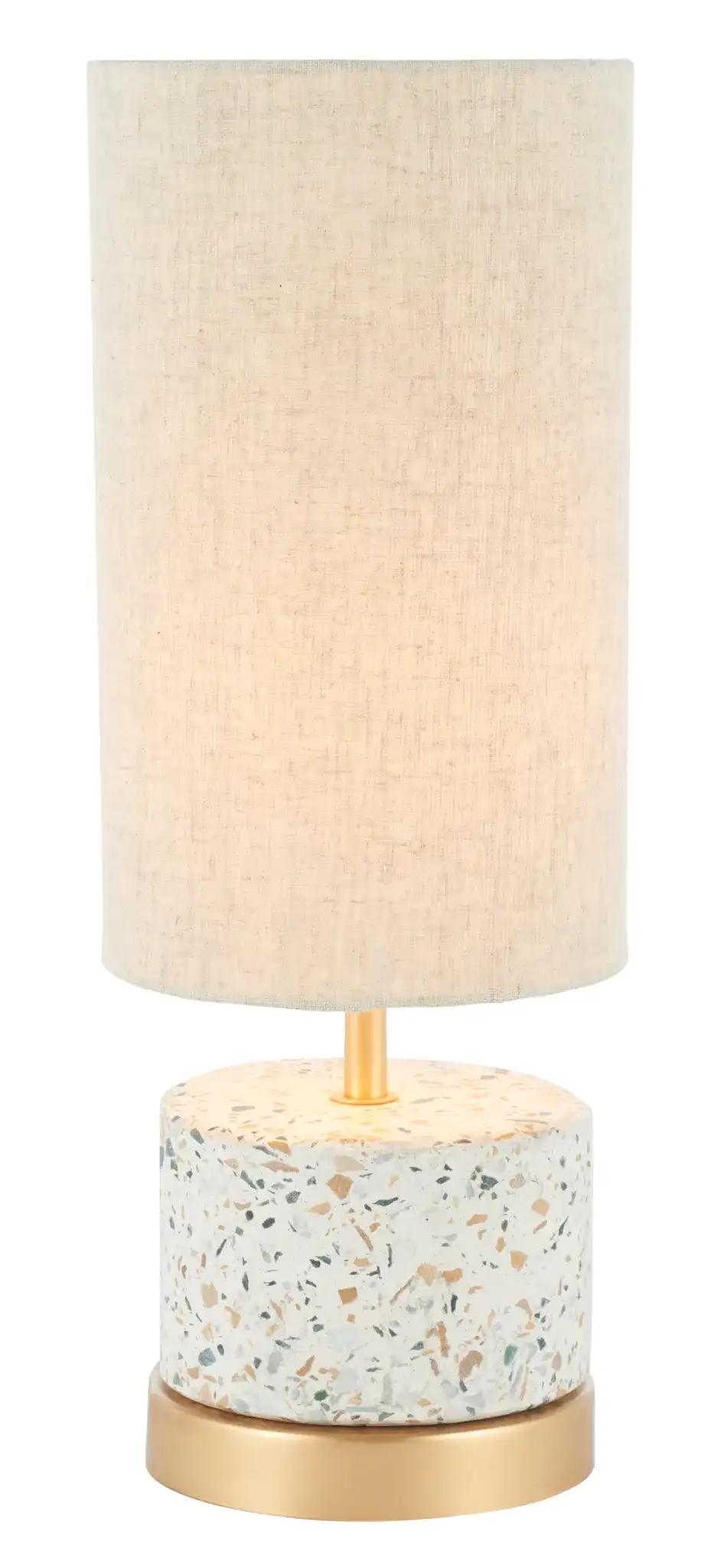 Laszlo Table Lamp in Natural / Gold