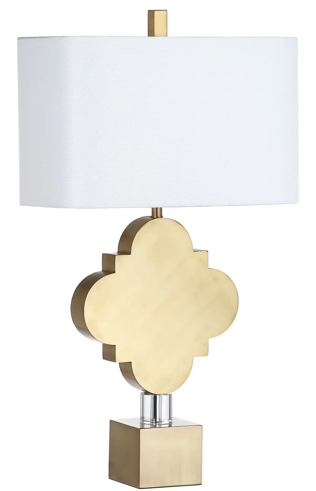Marina Table Lamp in Gold, detail view