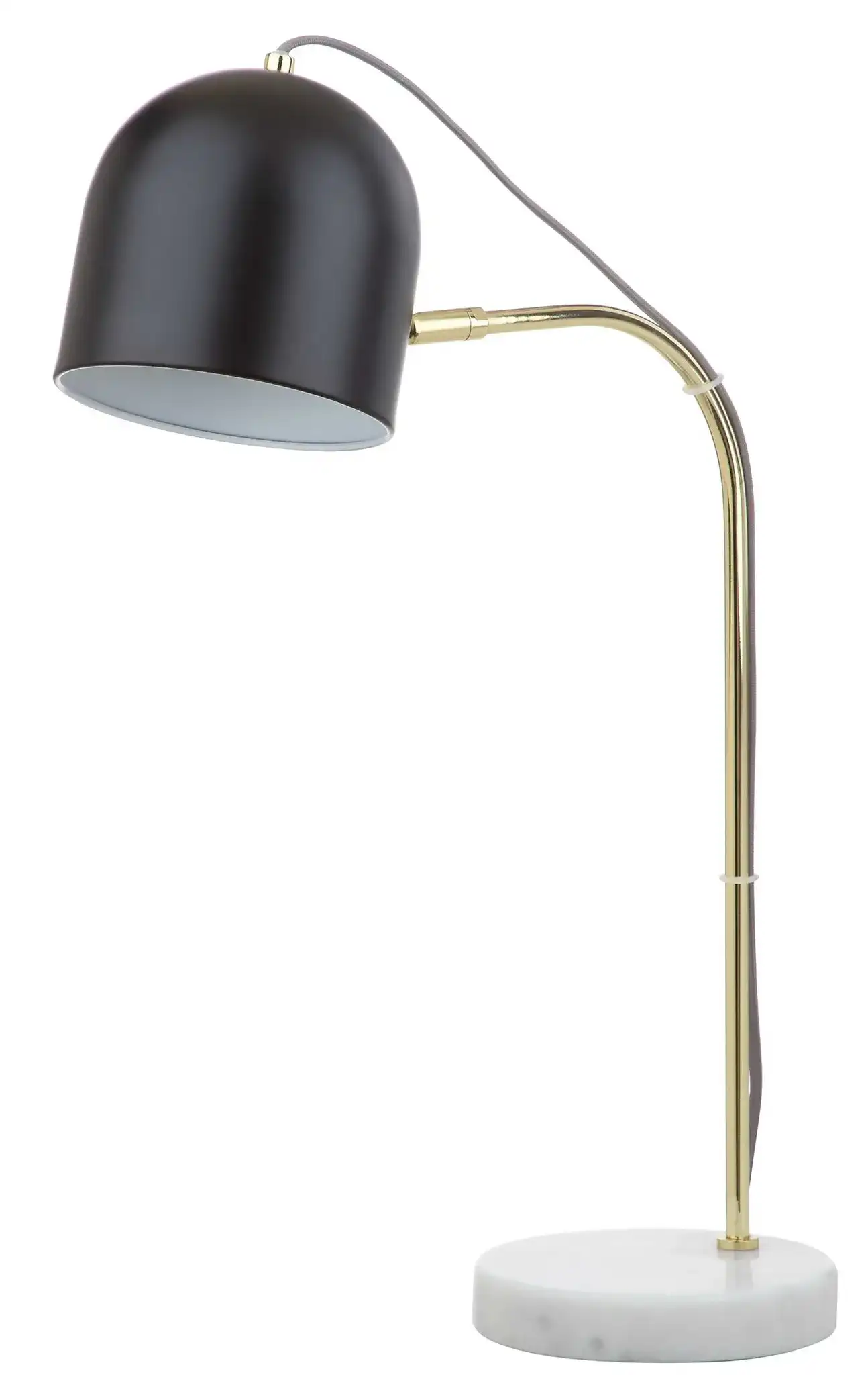 Drina Table Lamp in Black, detail view