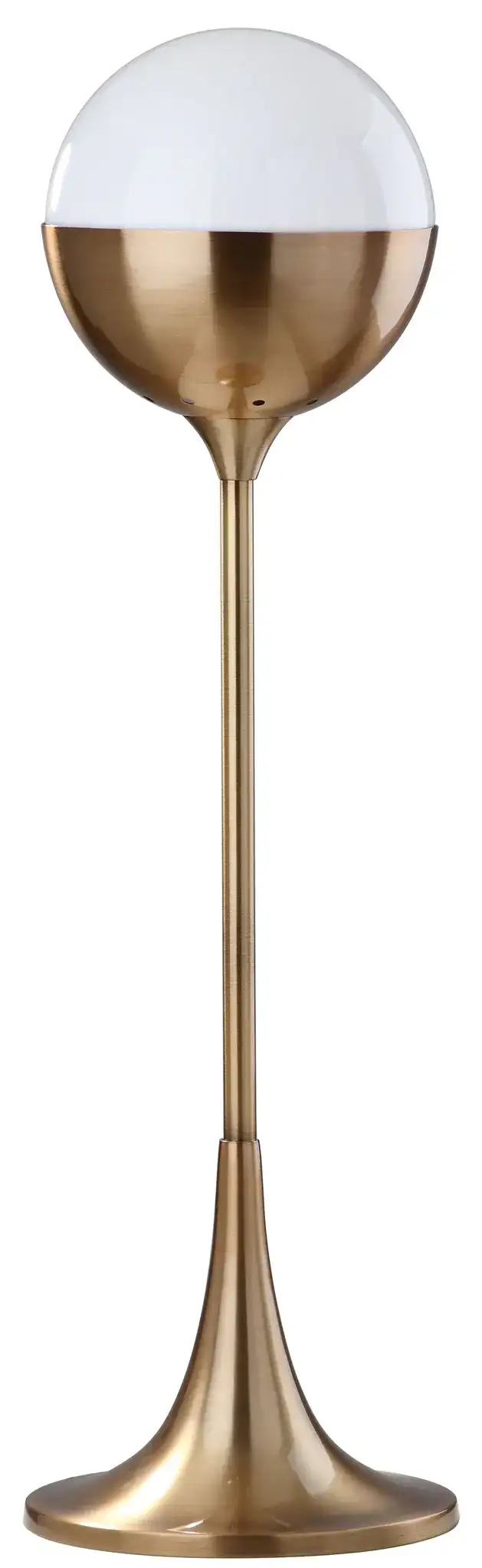 Lando Table Lamp in Brass Gold, detail view