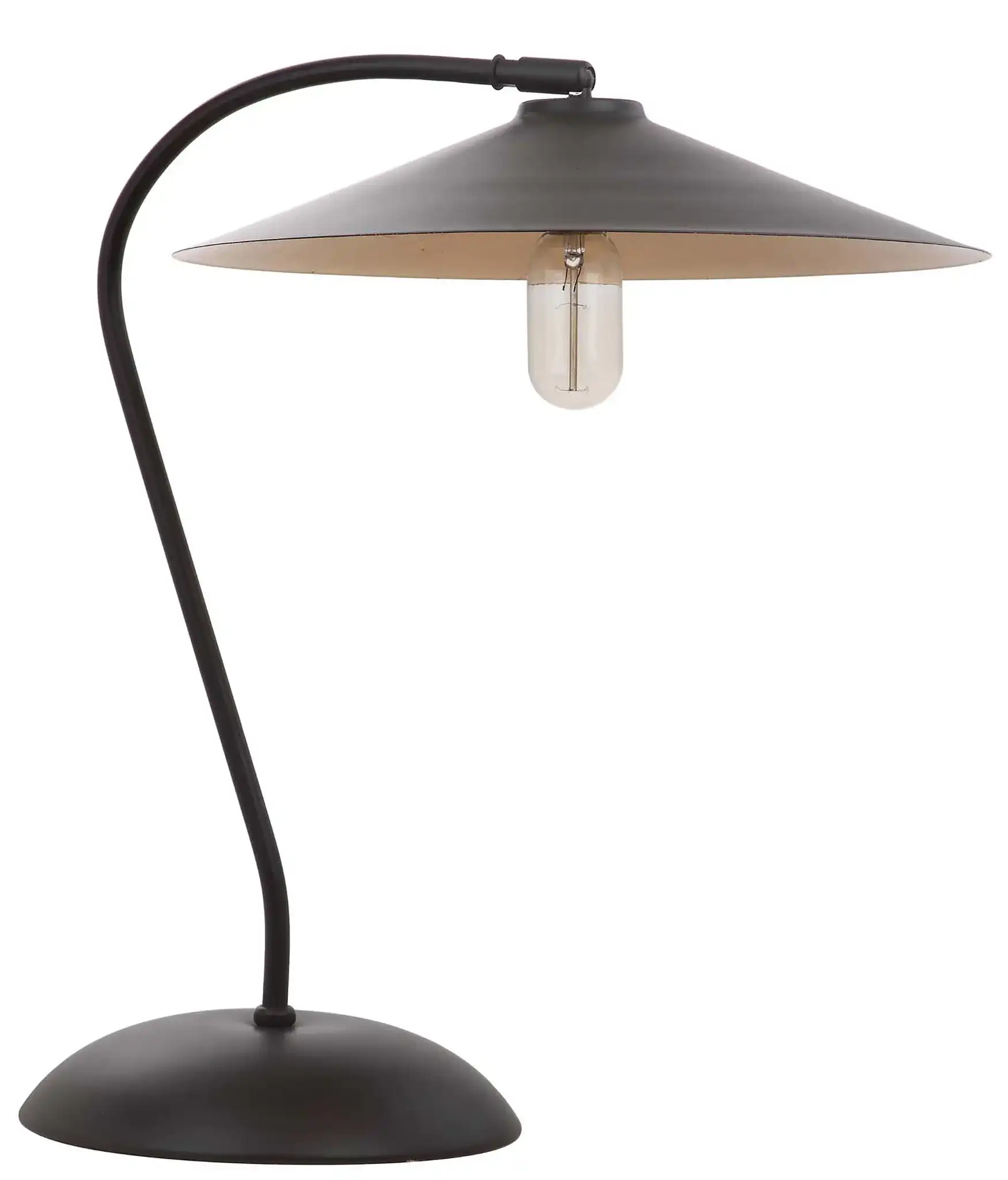 Orla Table Lamp in Copper, detail view