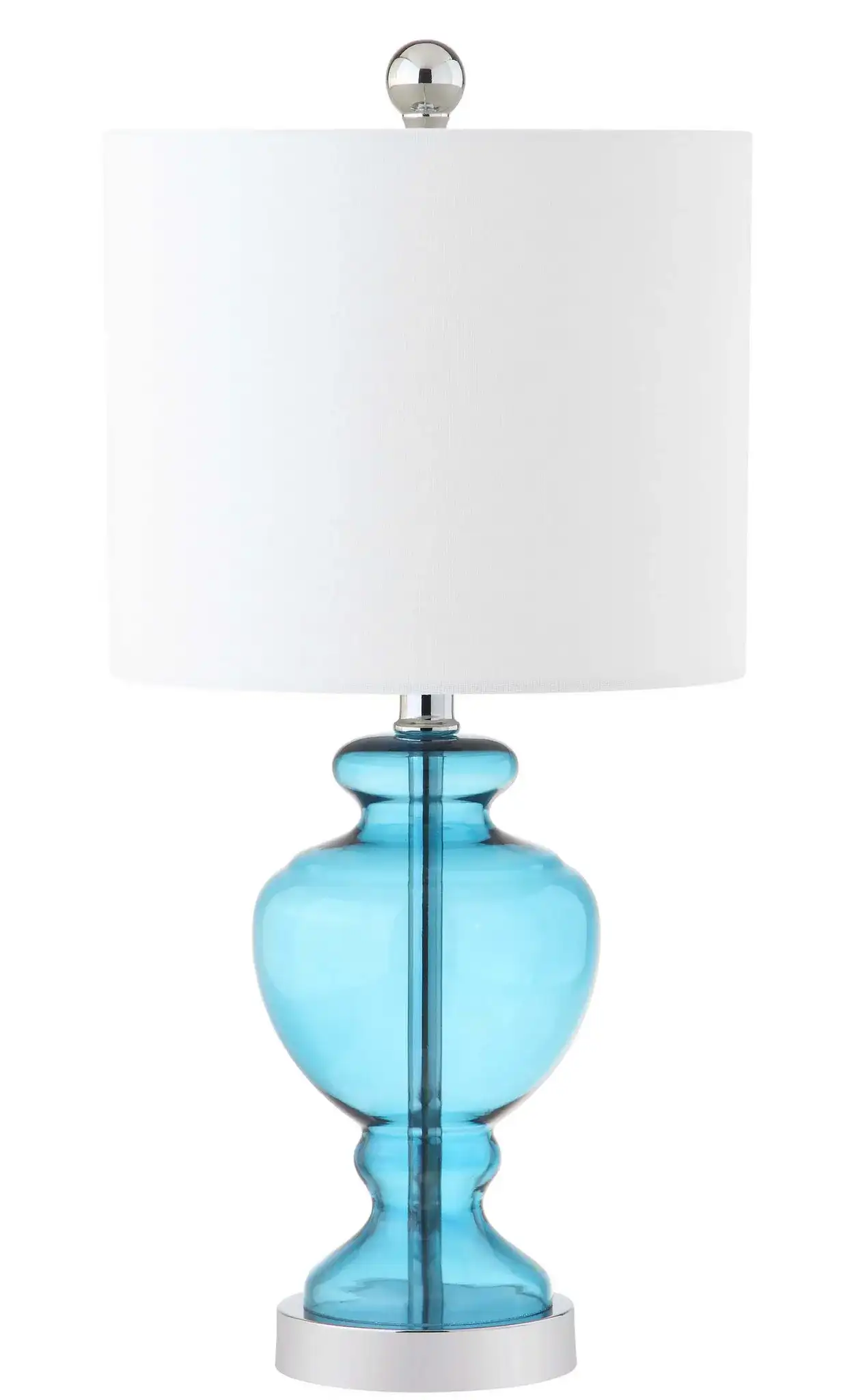 Marine Table Lamp in Blue / Charcoal, detail view