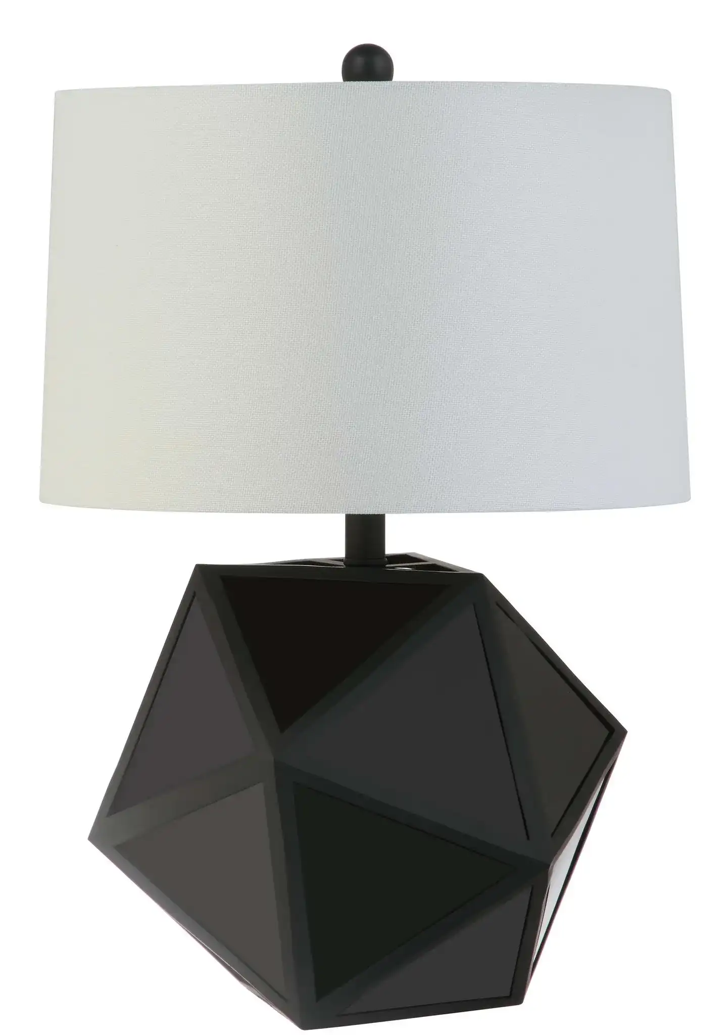 Brycin Table Lamp (Set Of 2) in Black / Chrome, detail view
