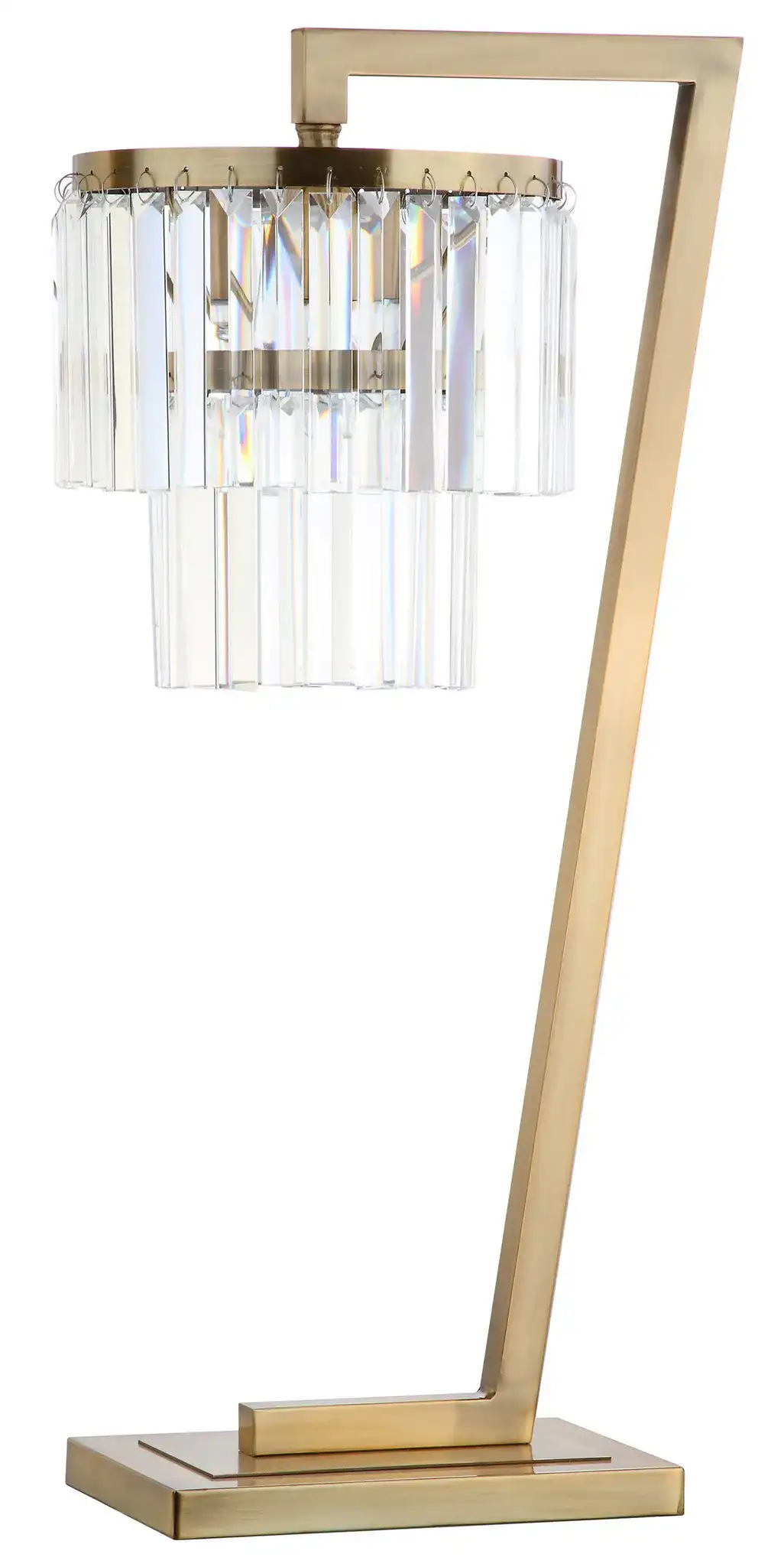Callum Table Lamp in Gold, detail view