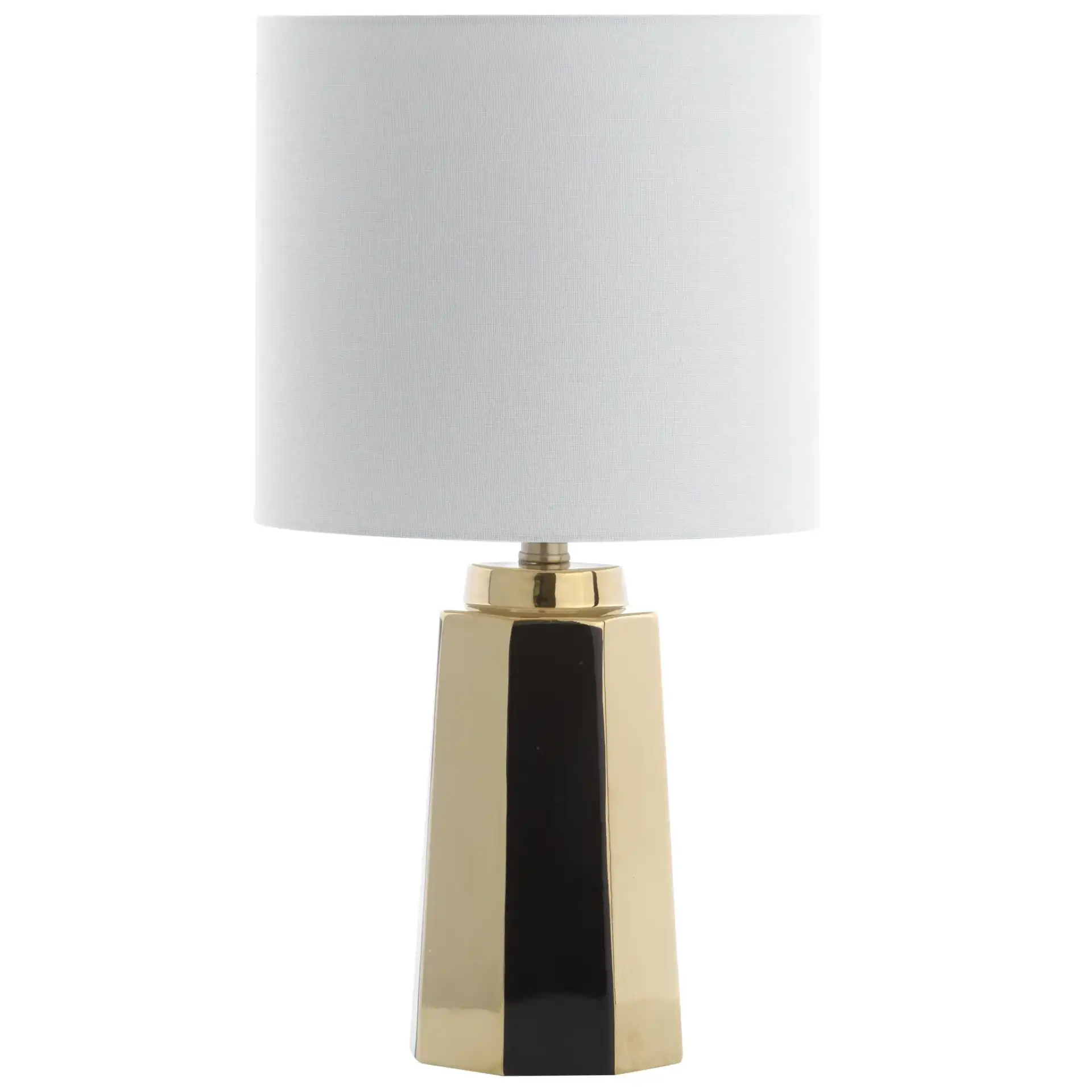 Parlon Table Lamp in Plated Gold, detail view