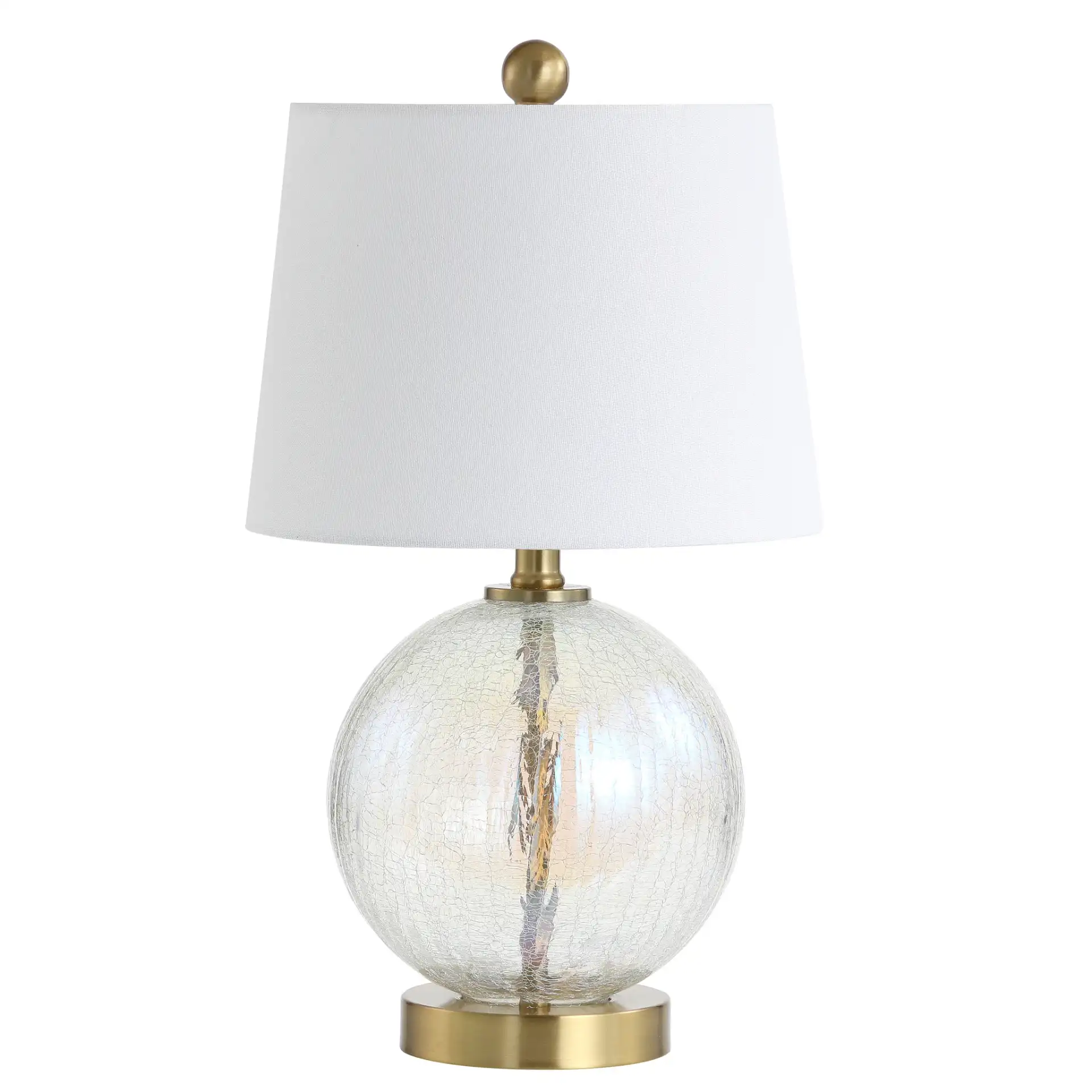 Riglan Table Lamp in Gold, detail view