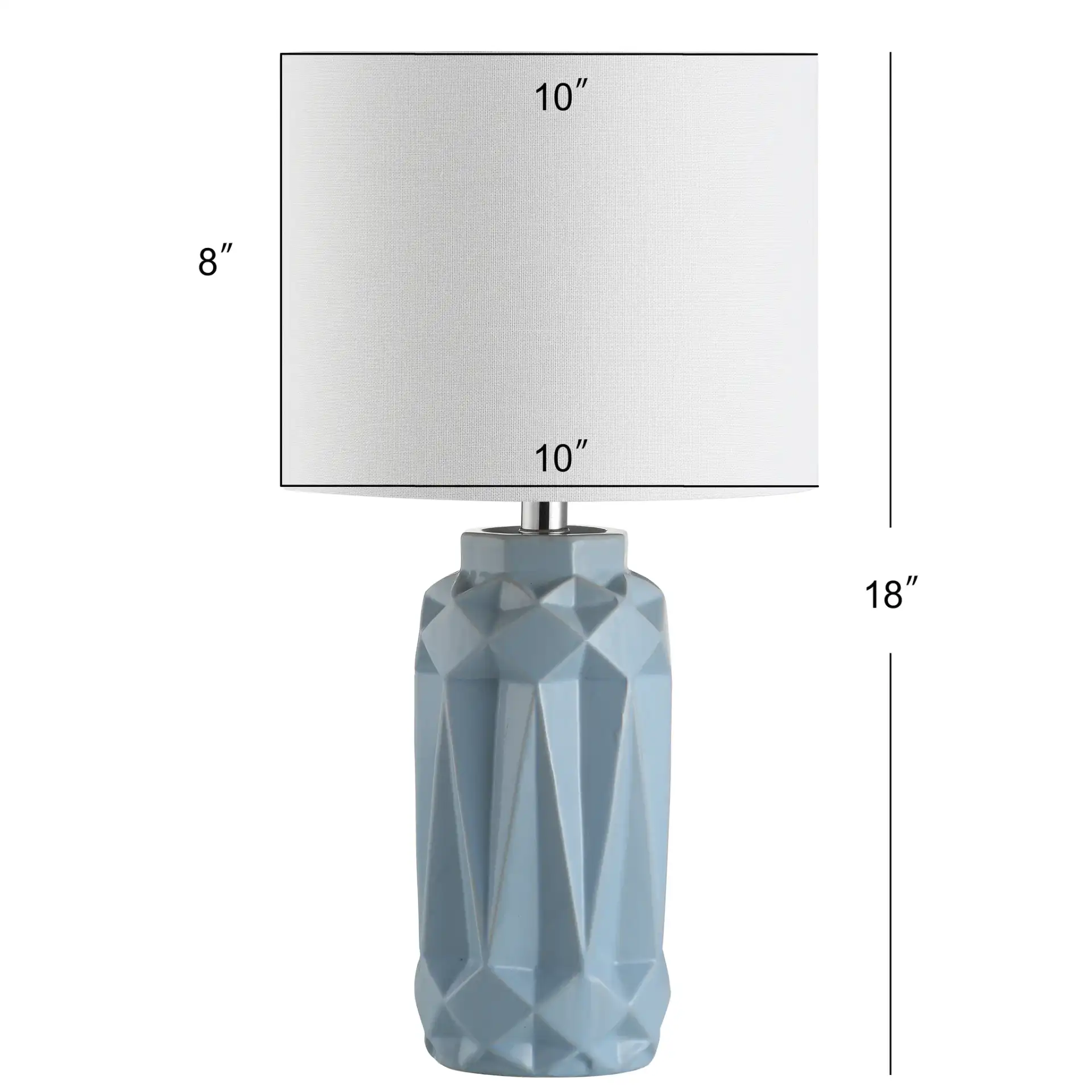 Kelesie Table Lamp in Blue, detail view