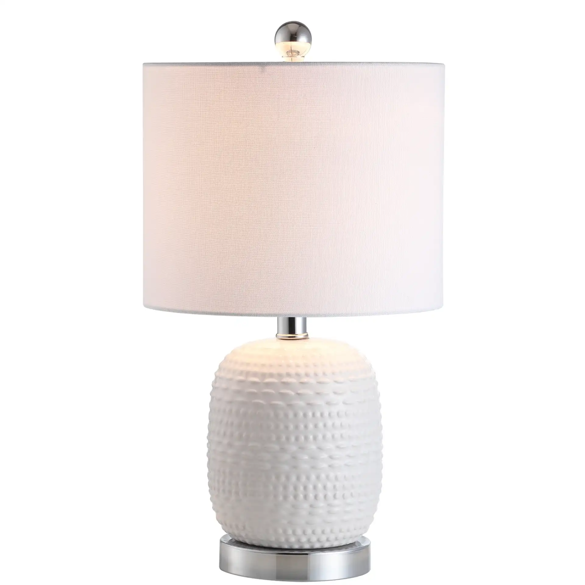 Tucana Table Lamp in White