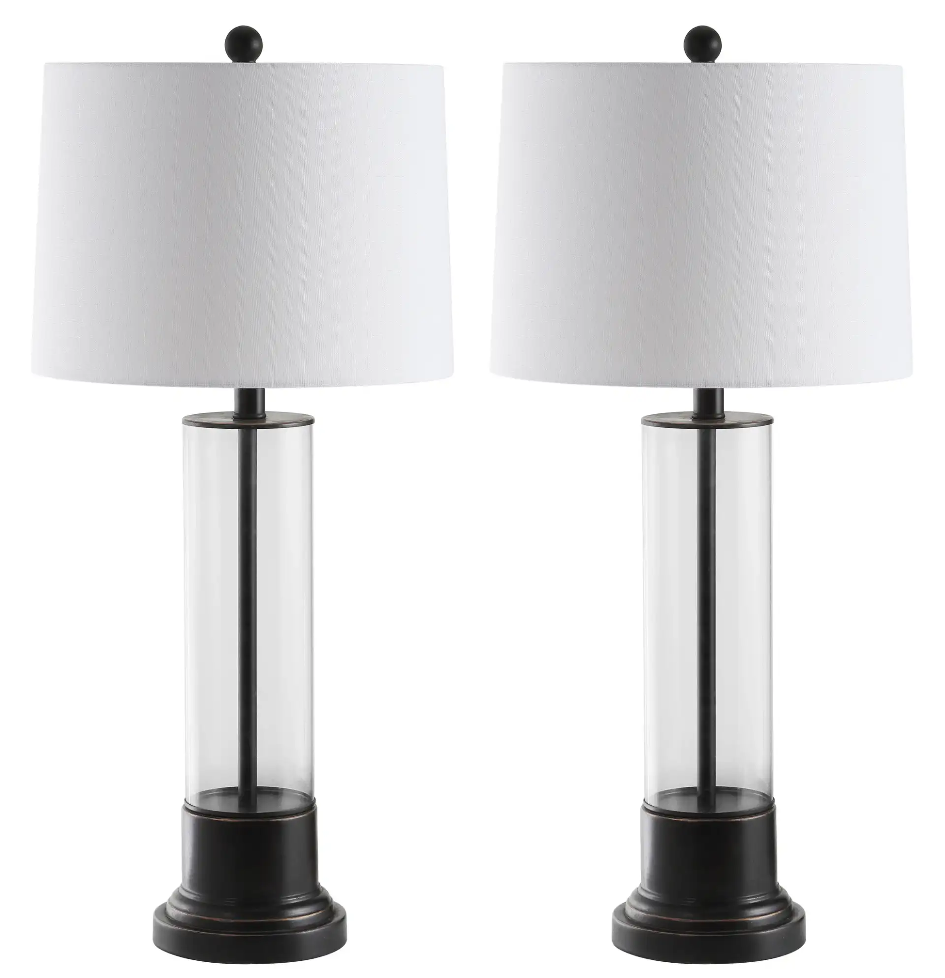 Jayse Table Lamp (Set Of 2) in Black, detail view