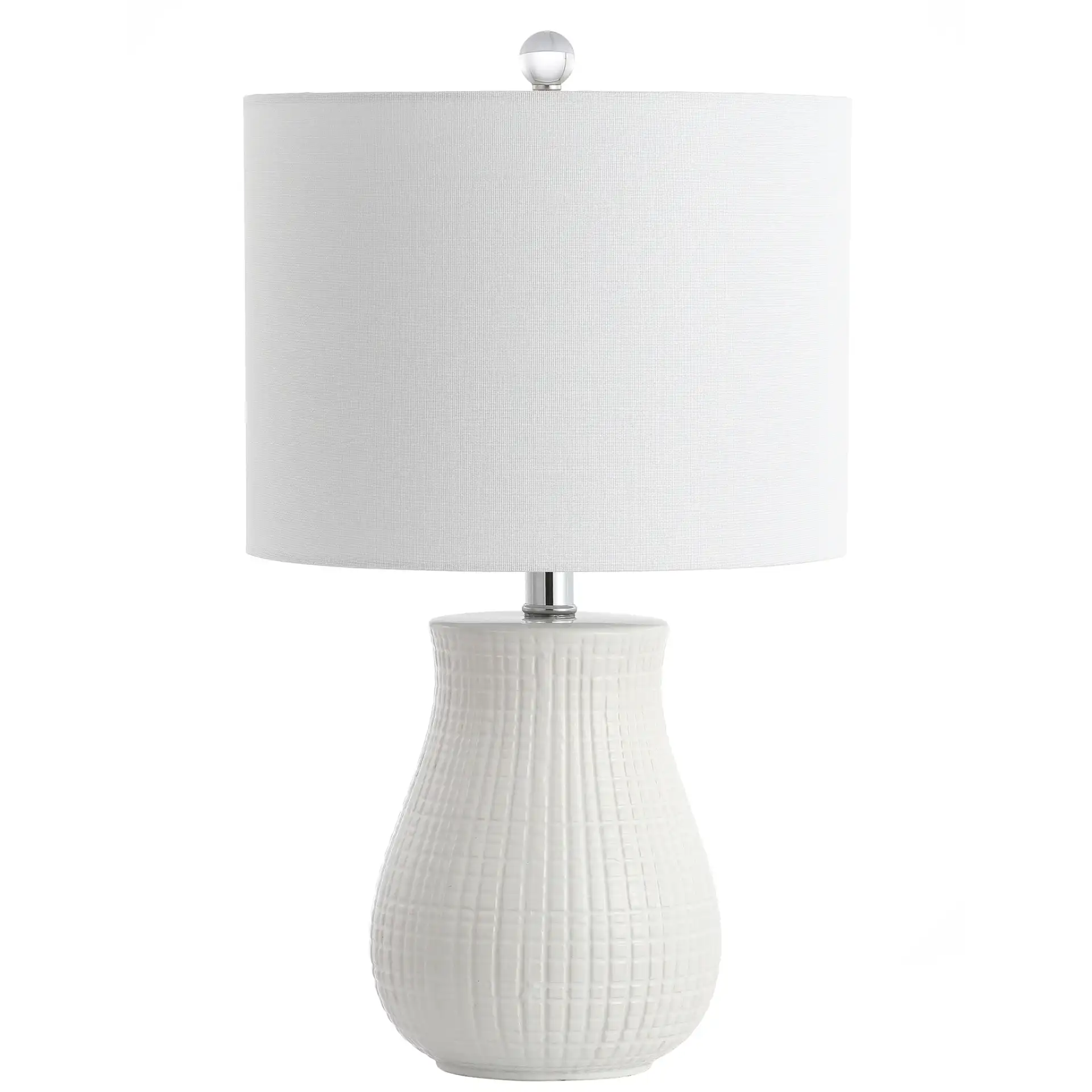 Dayton Table Lamp (Set Of 2) in White, detail view