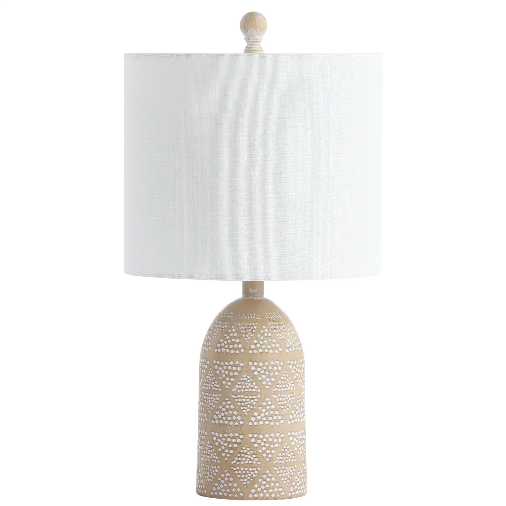 Nava Table Lamp in Sand, detail view