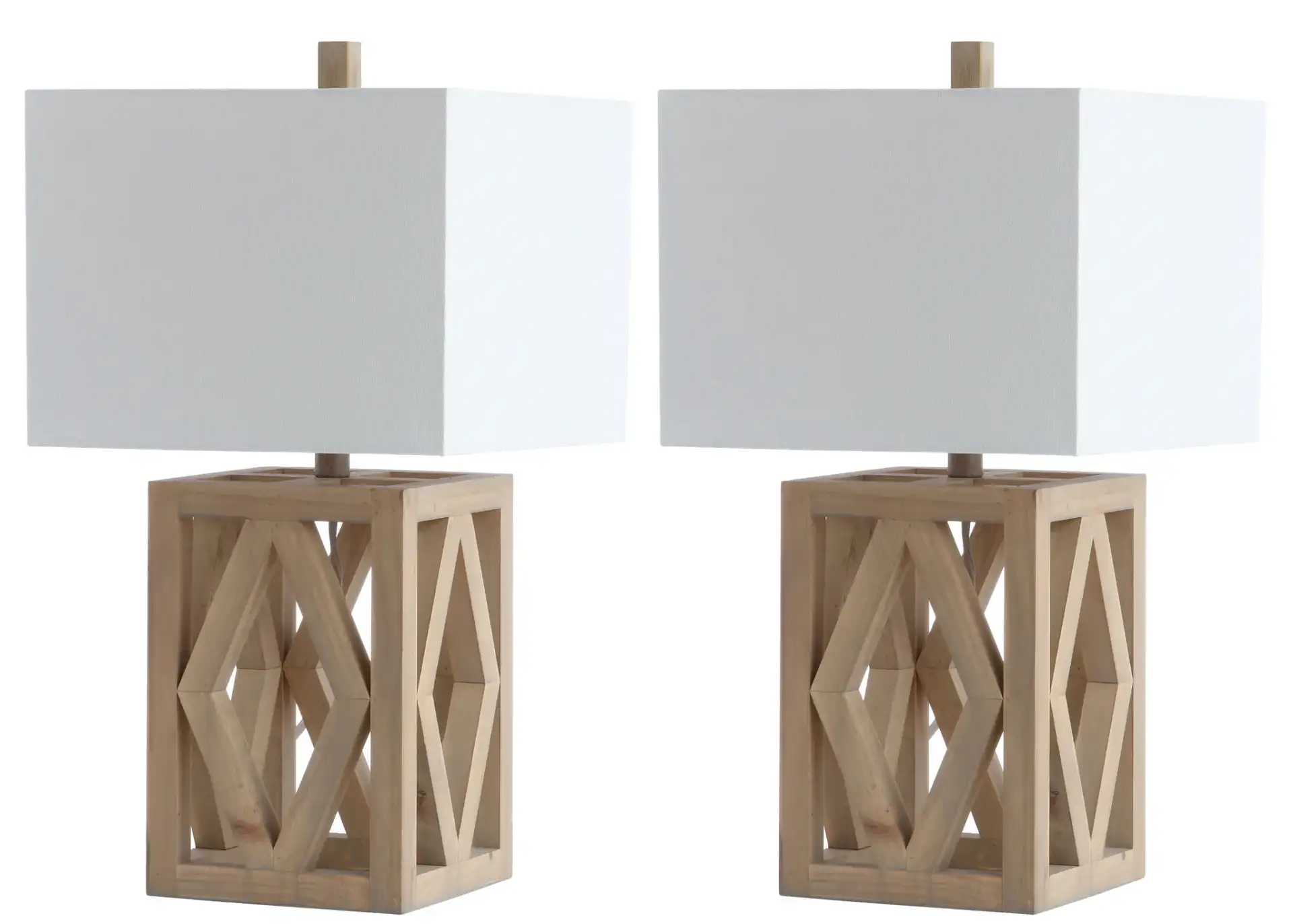 Turner Table Lamp (Set Of 2) in Brown, detail view