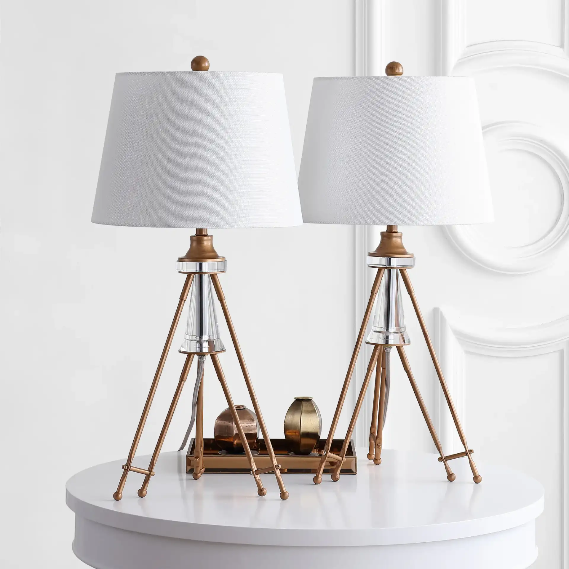 Graham Table Lamp (Set Of 2) in Assorted in a styled room
