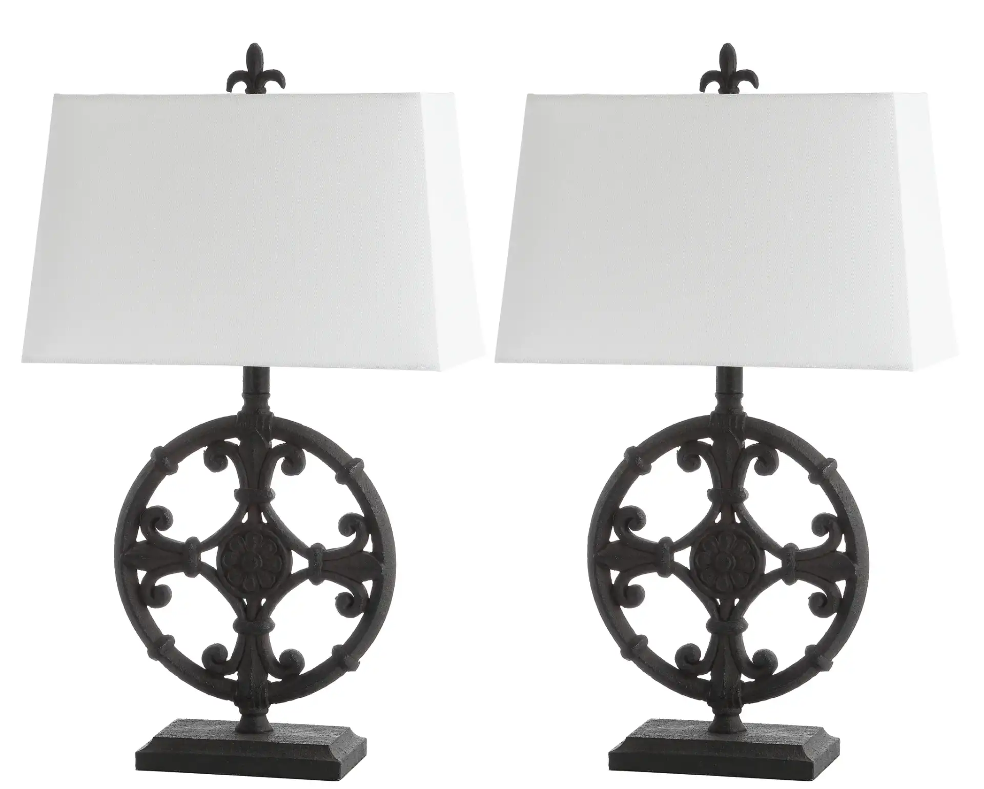 Waylon Table Lamp (Set Of 2) in Black, detail view