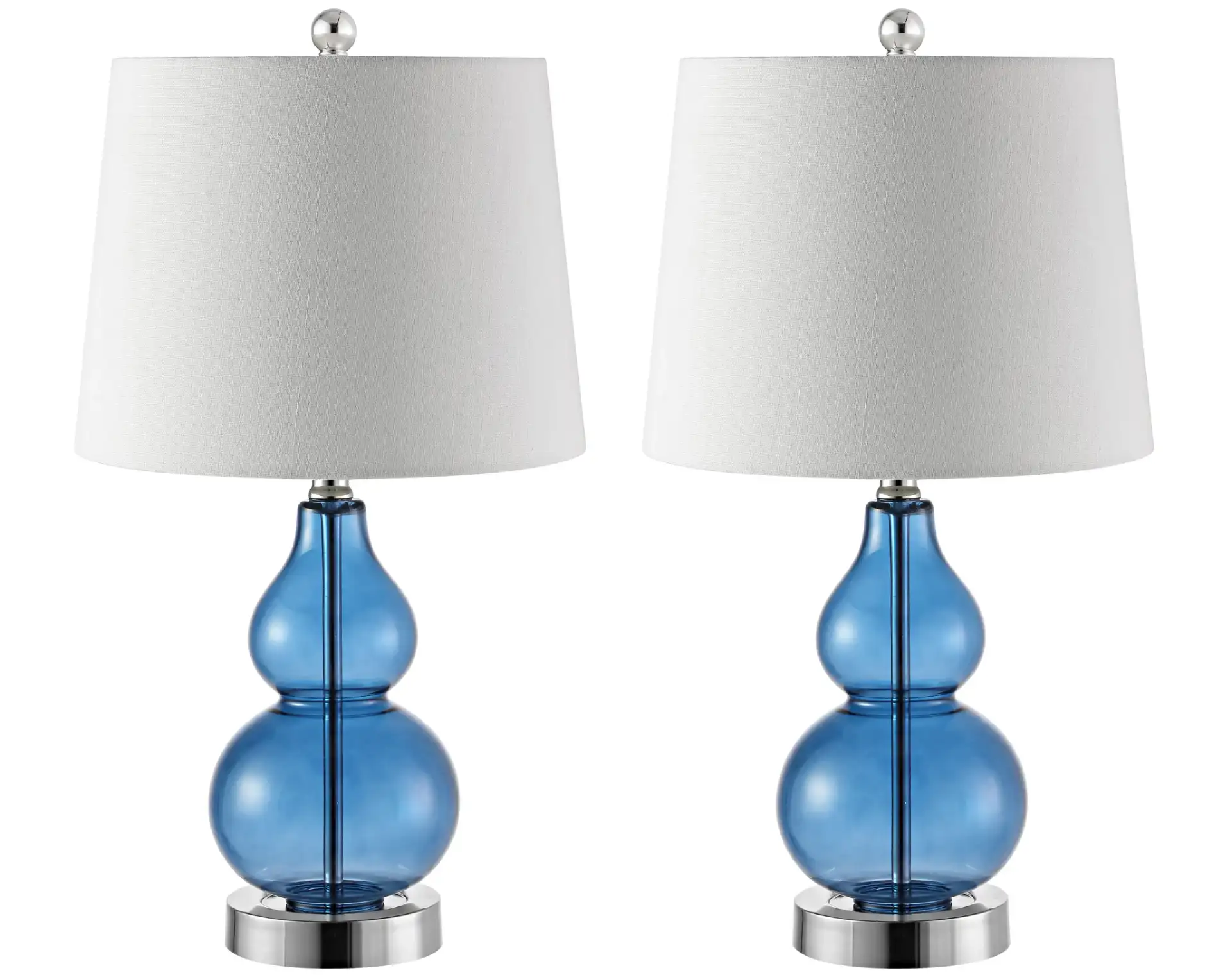 Brisor Table Lamp (Set Of 2) in Blue, detail view