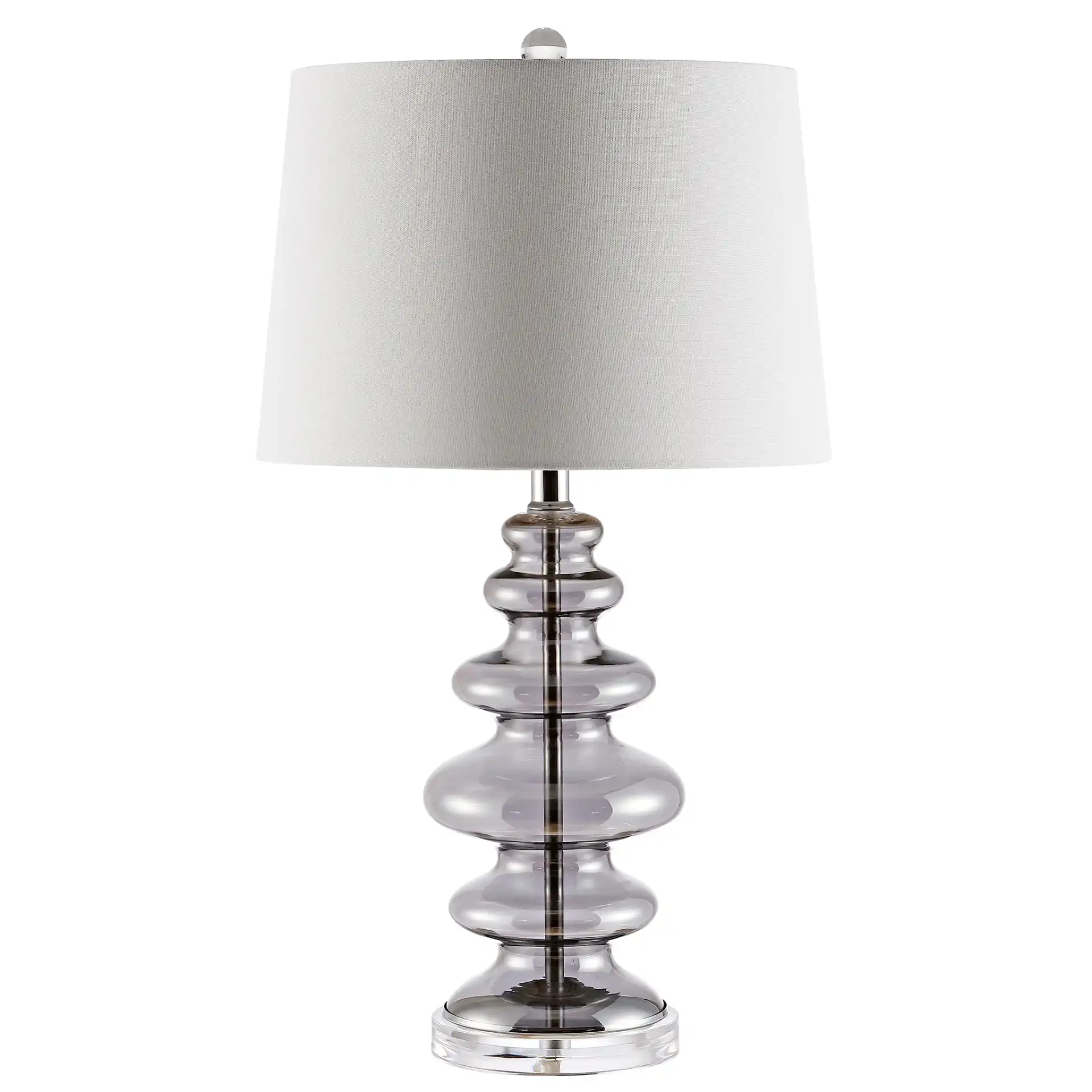 Orien Table Lamp in Gray, detail view