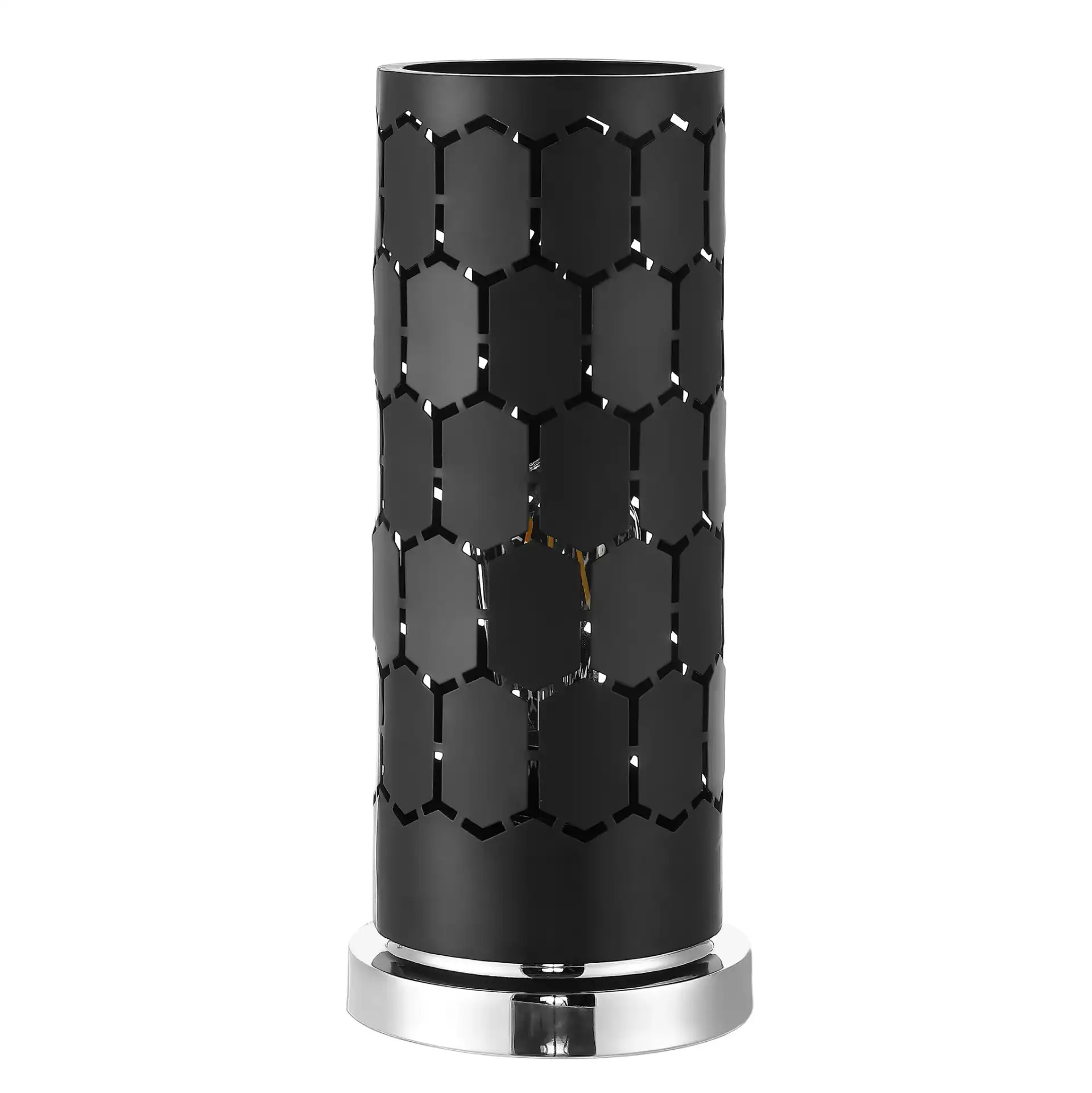 Navo Table Lamp in Black, detail view