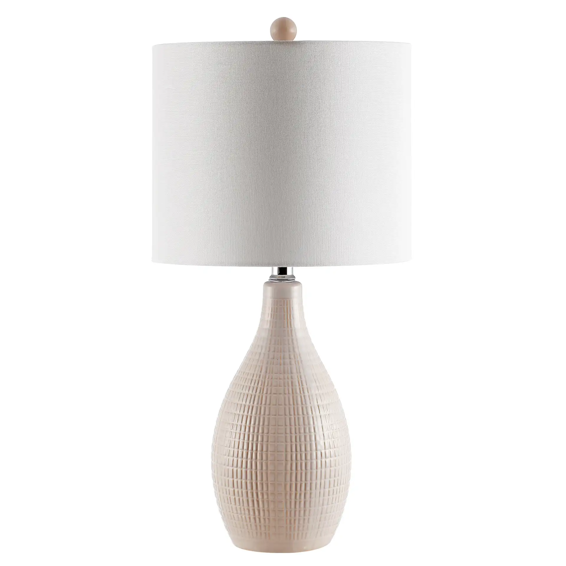 Gremla Table Lamp in Cream, detail view