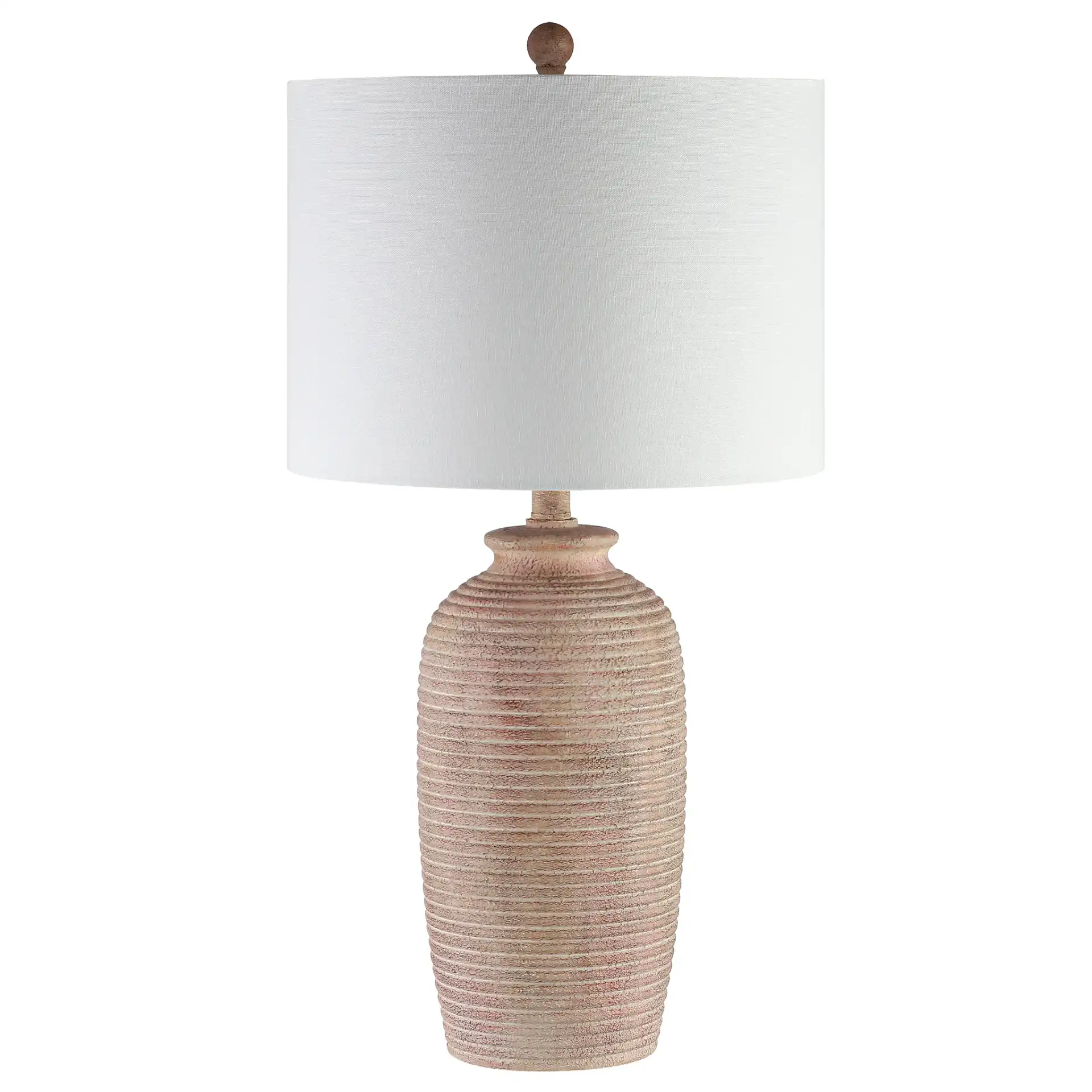 Kensen Table Lamp in Pearl, detail view