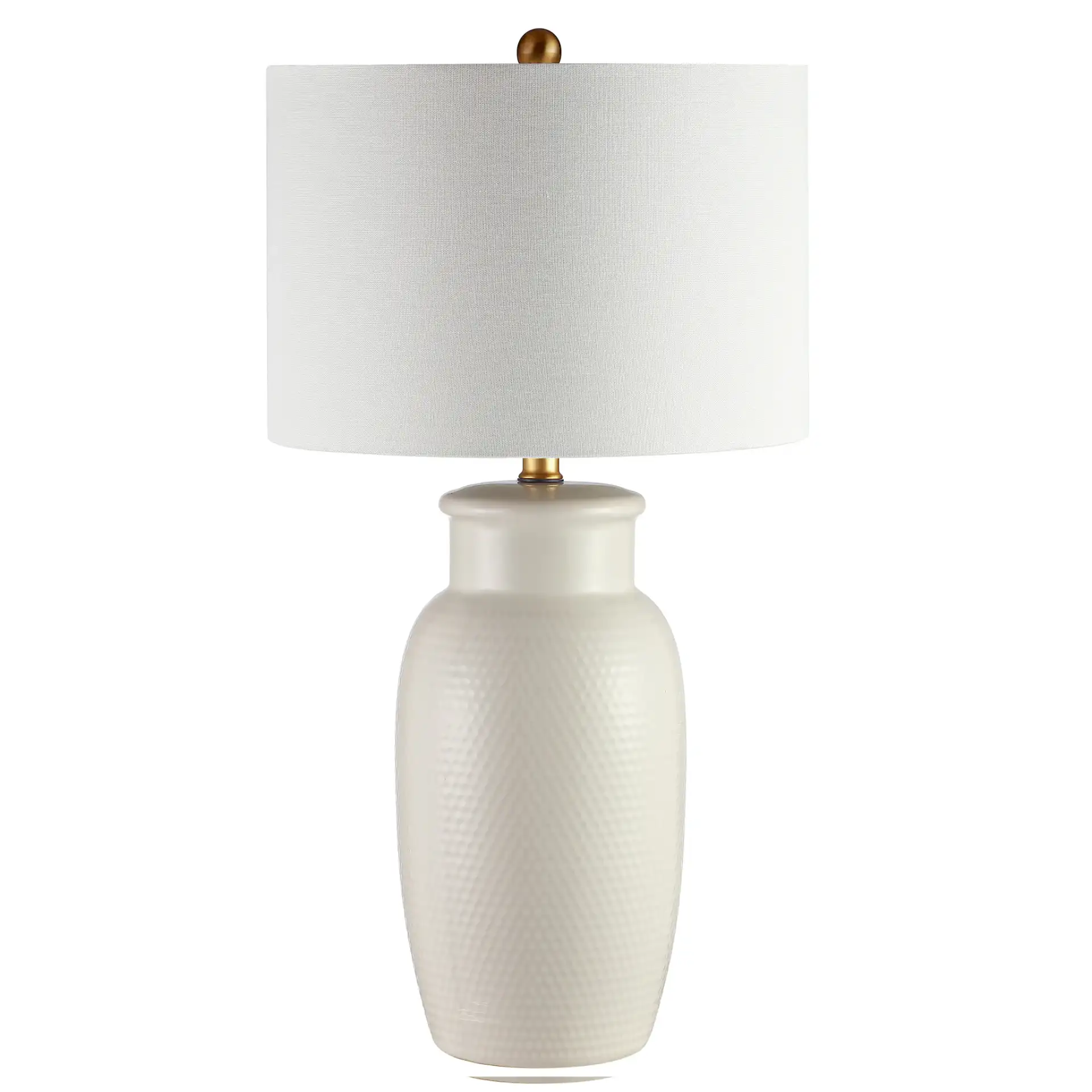 Norsi Table Lamp in Ivory, detail view