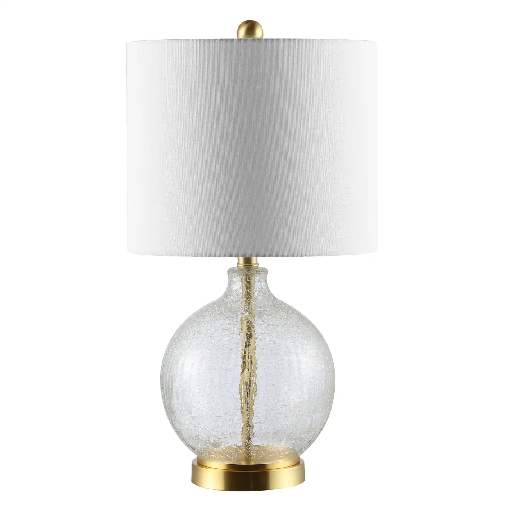 Lovell Table Lamp in Clear / Gold, detail view