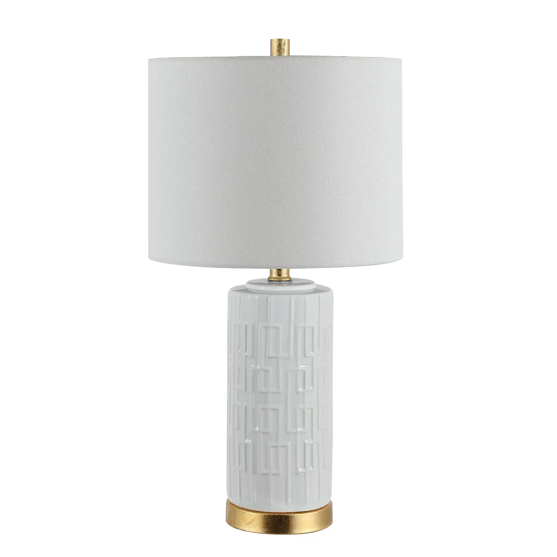 Pehonix Table Lamp in White, detail view