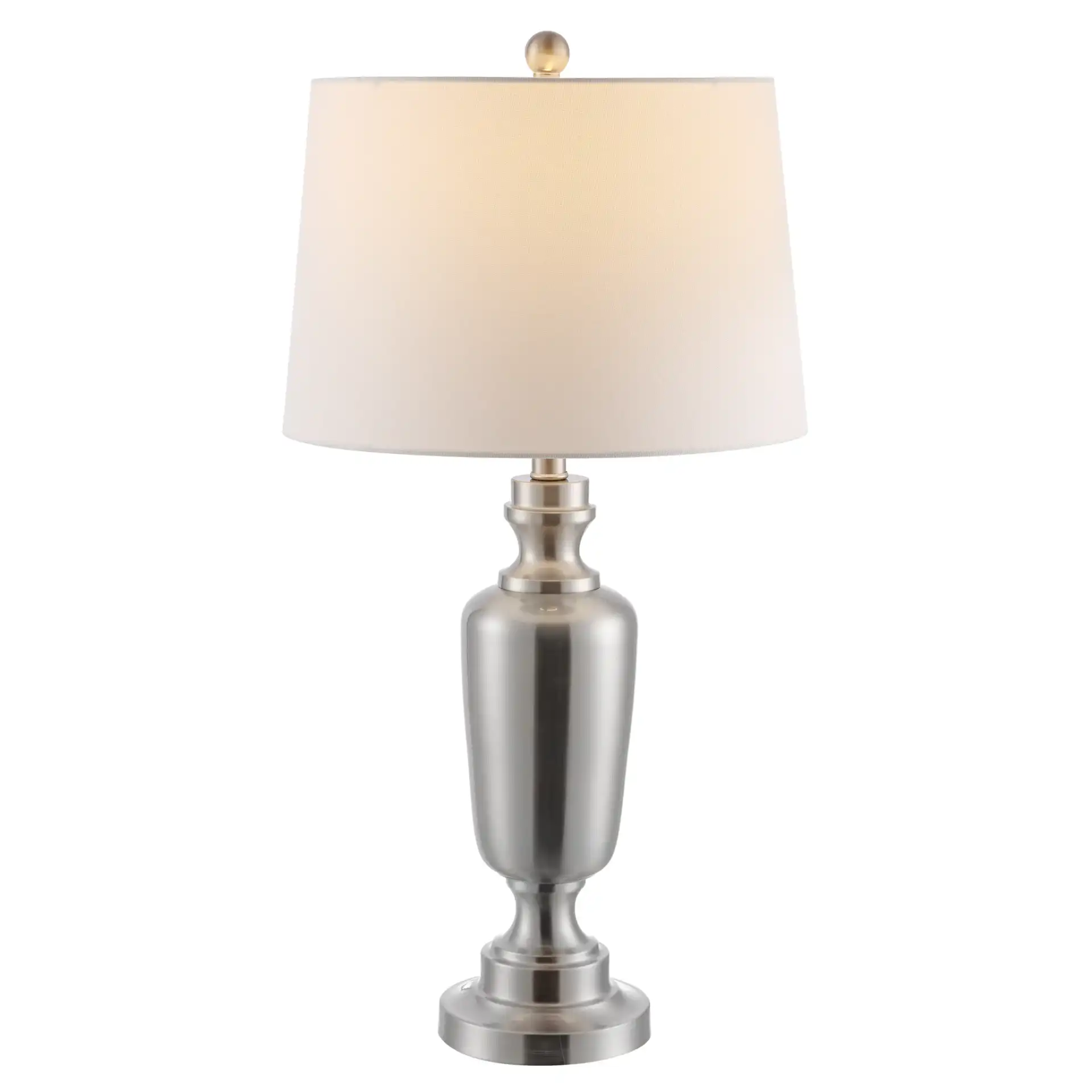 Ezra Table Lamp in Nickel