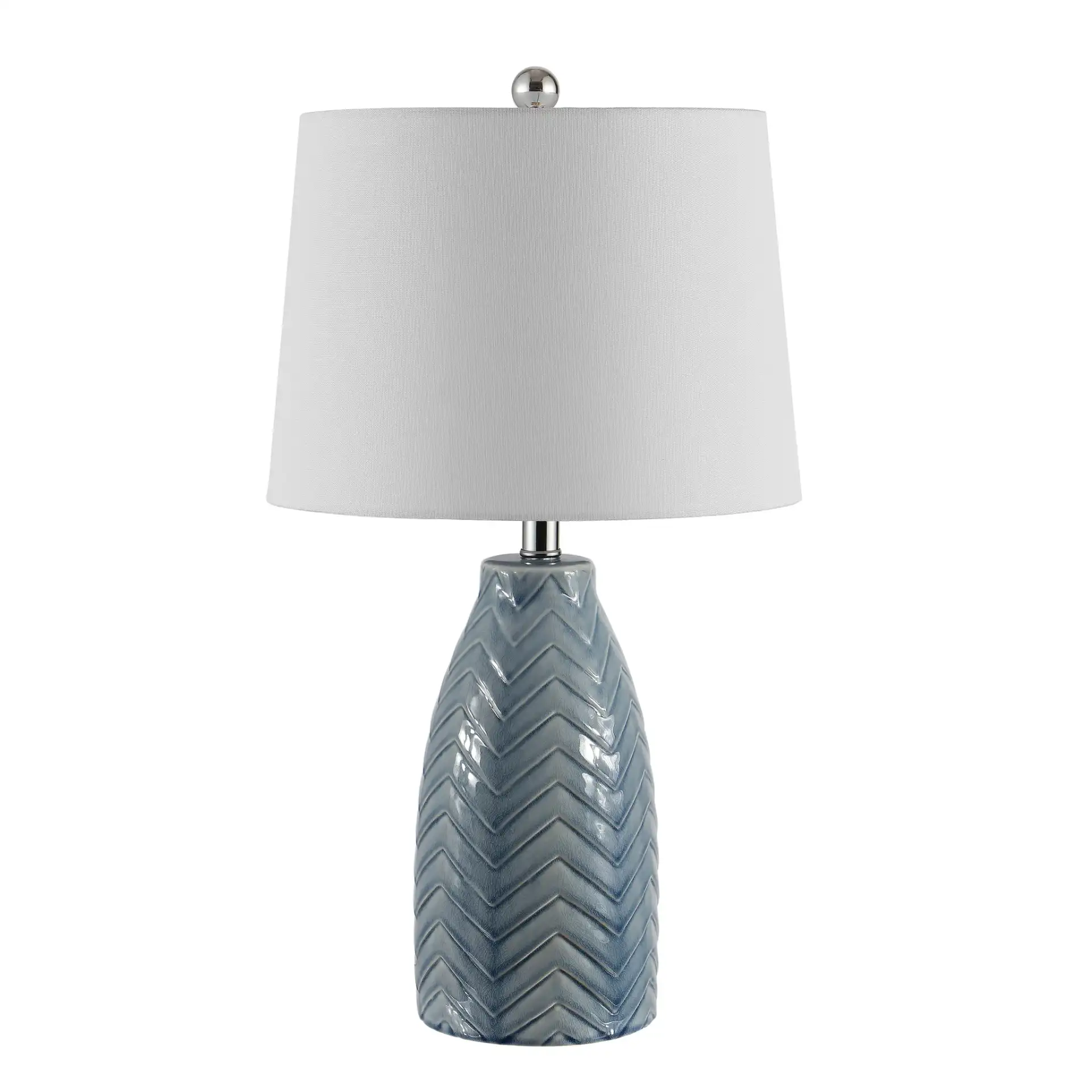 Naji Table Lamp in Blue Gray, detail view