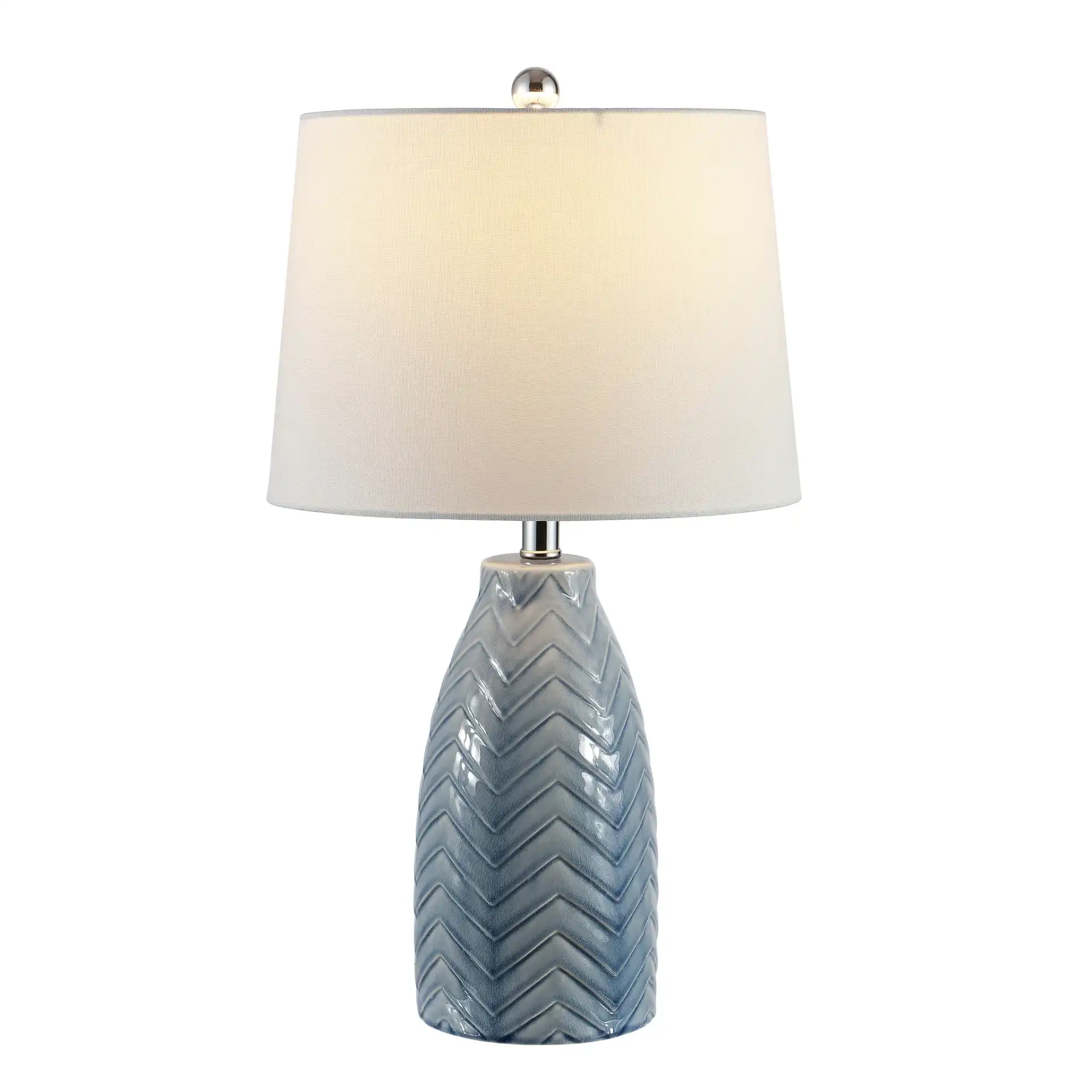 Naji Table Lamp in Blue Gray