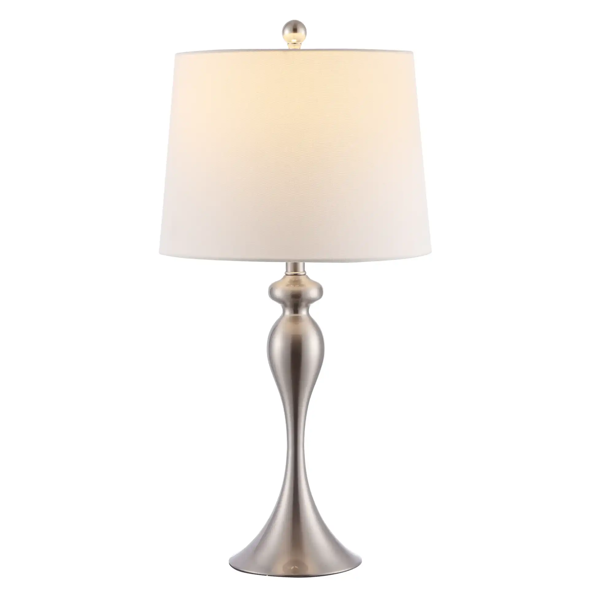 Bayan Table Lamp in Nickel