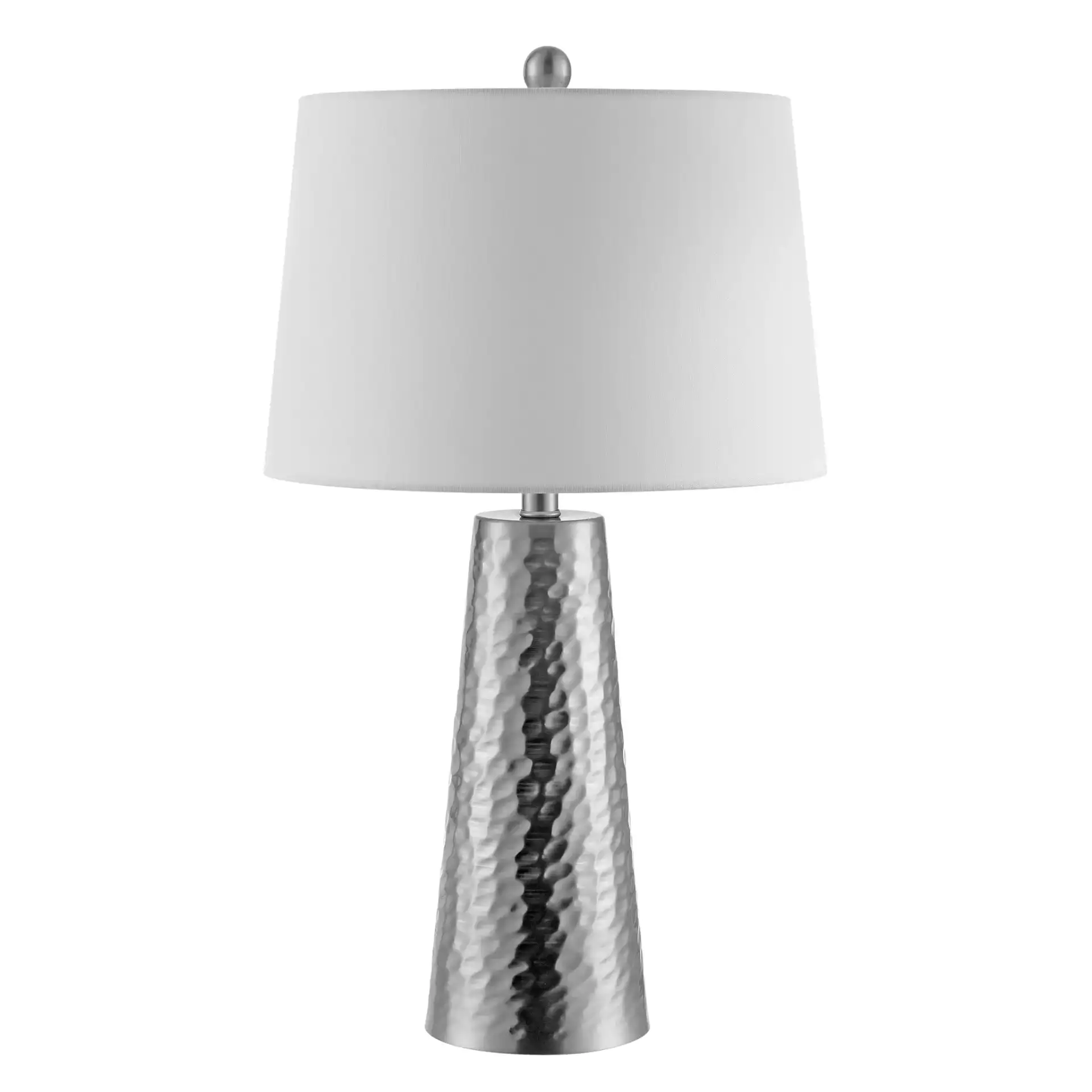 Batul Table Lamp in Nickel, detail view