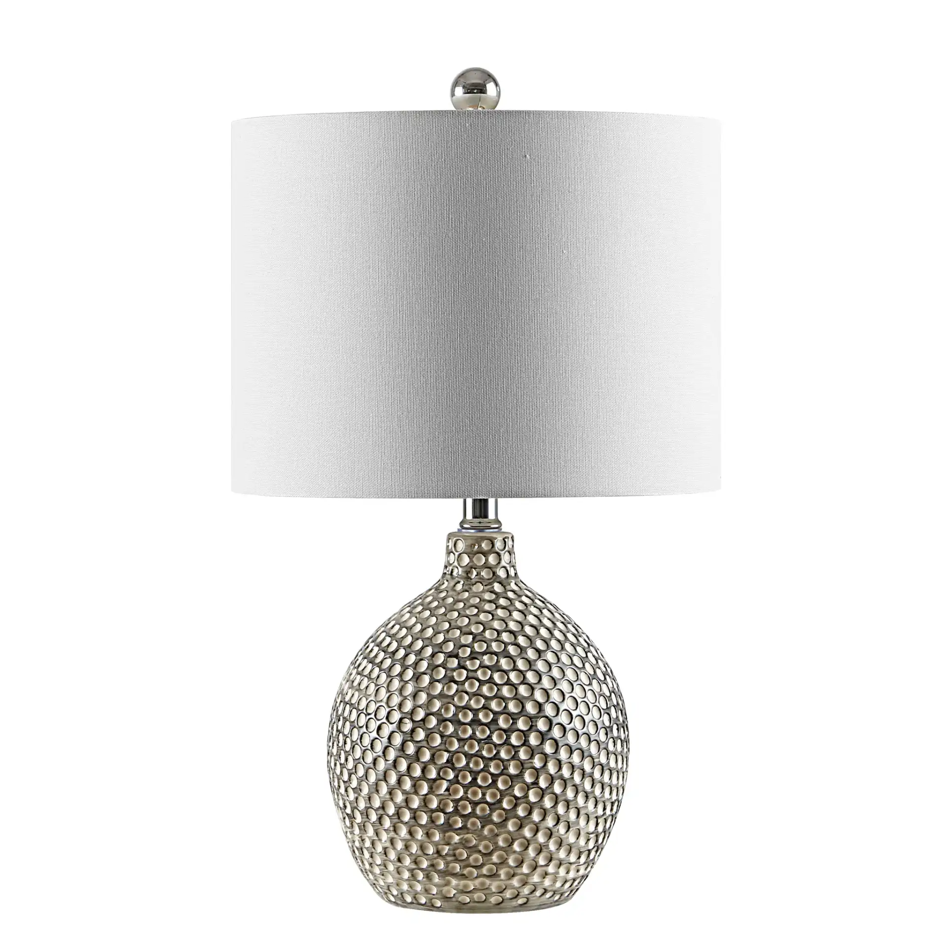 Breeda Table Lamp in Ivory, detail view