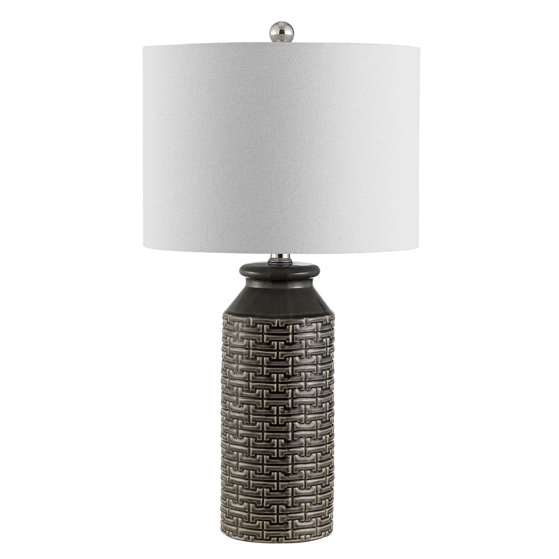 Waldina Table Lamp in Gray, detail view
