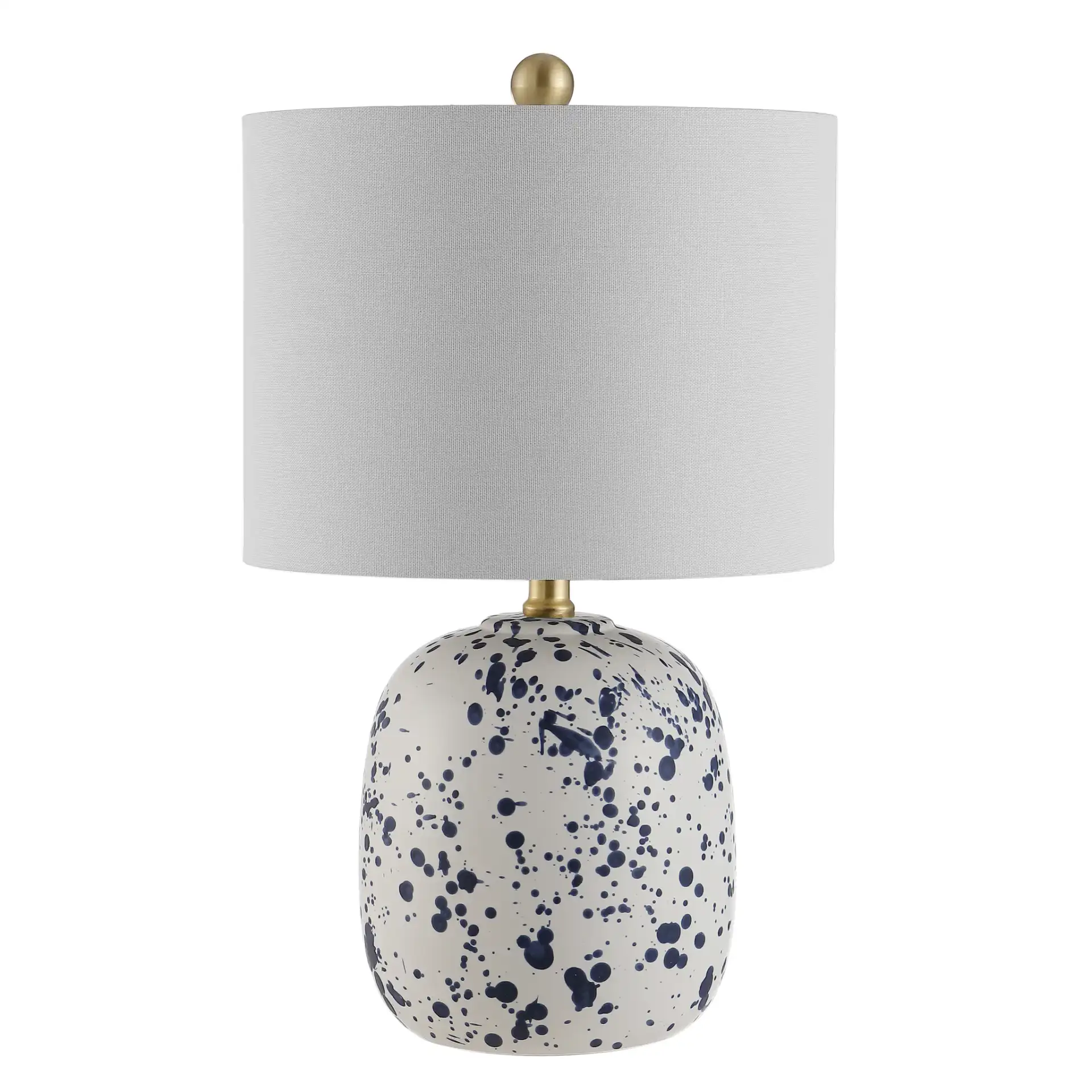 Wallace Table Lamp in Ivory, detail view