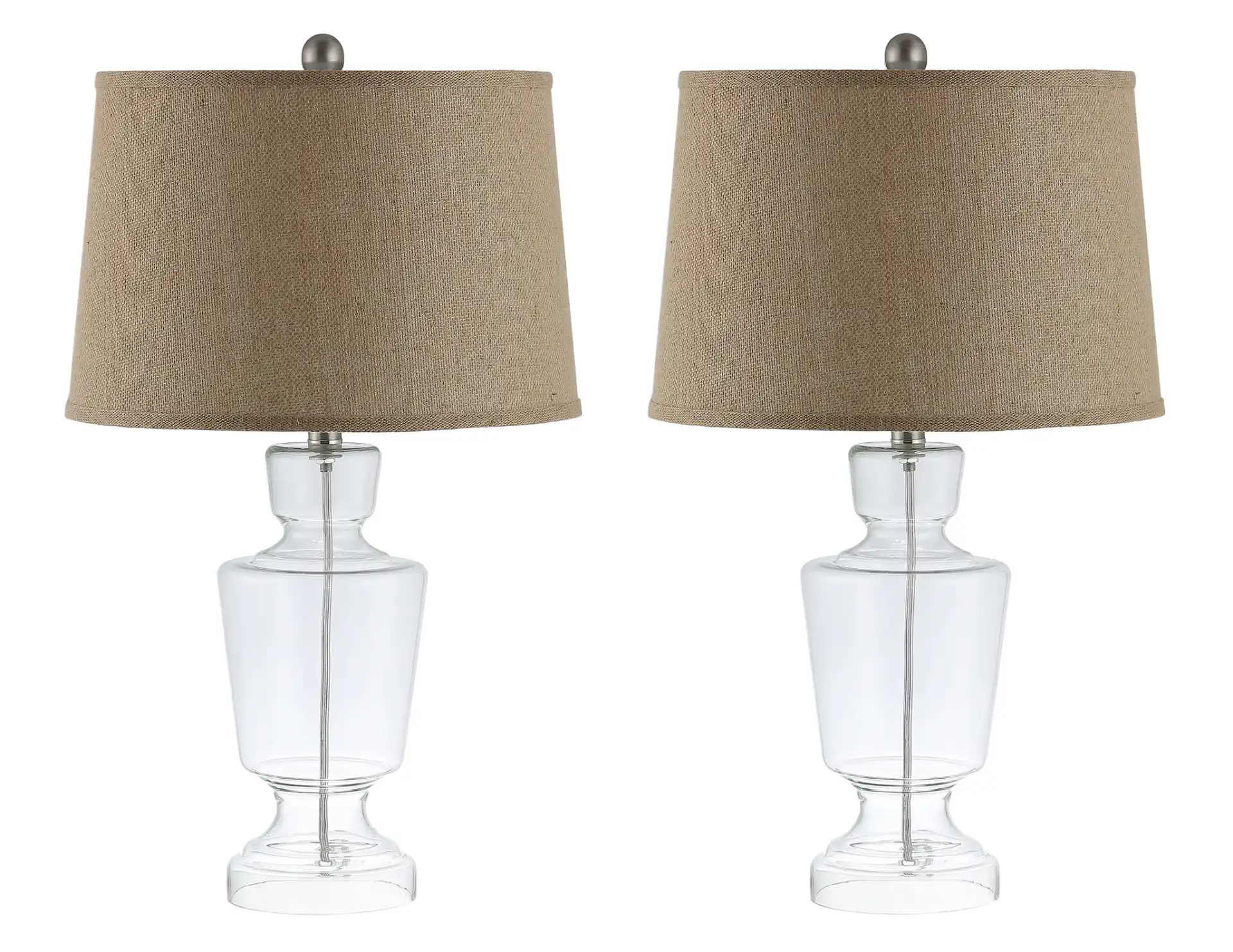 Amby Table Lamp (Set Of 2) in Clear, detail view