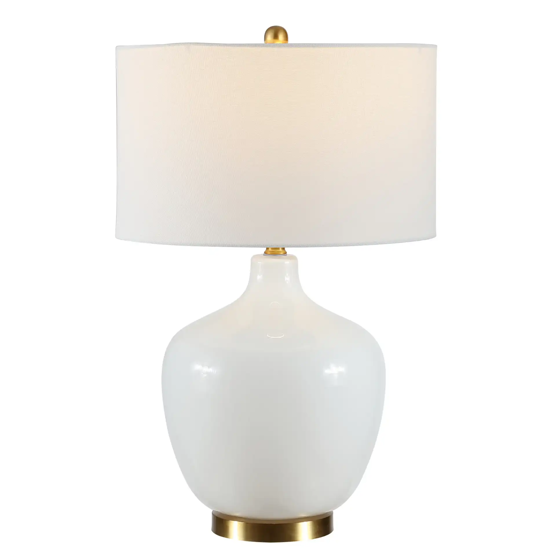 Eugenie Table Lamp in Antique White