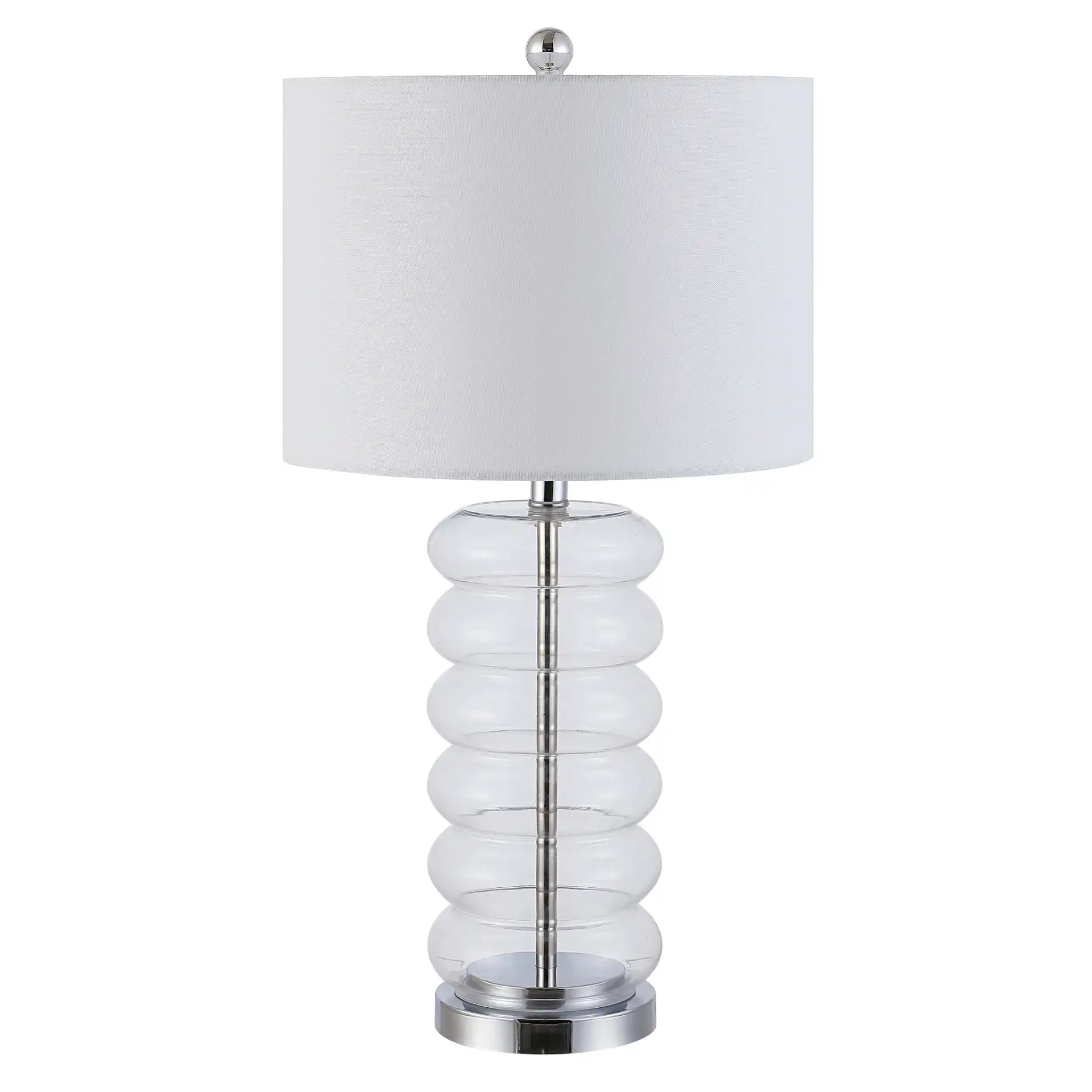 Peli Table Lamp in Clear, detail view