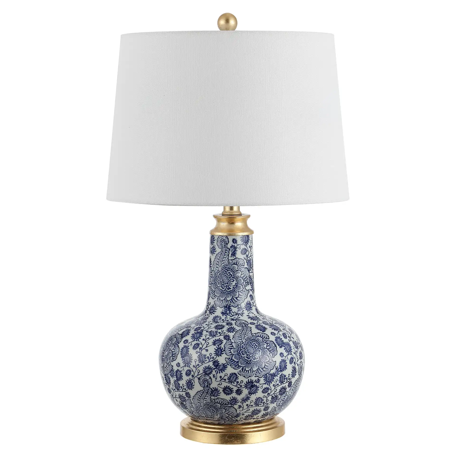 Leia Table Lamp in Blue, detail view