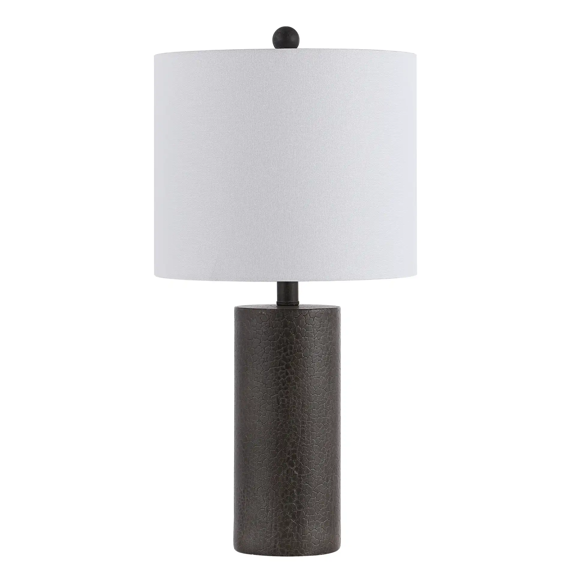 Nori Table Lamp in Dark Gray, detail view