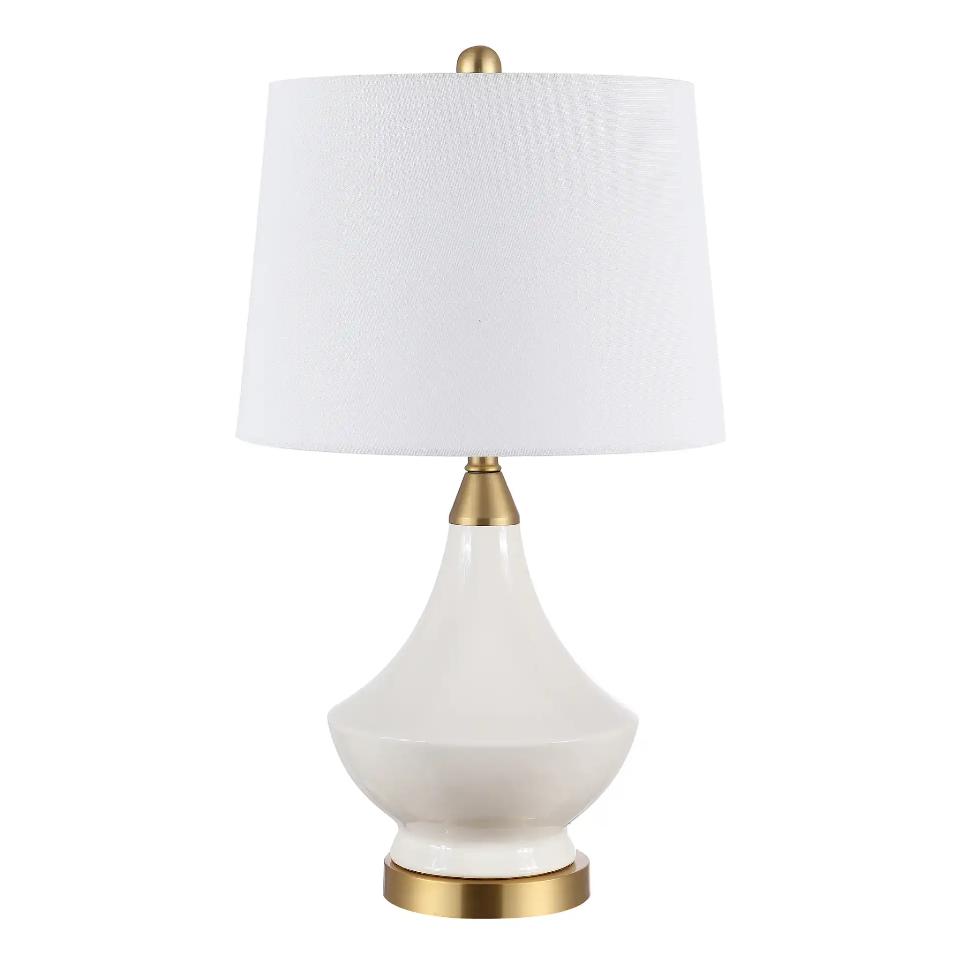 Marlowe Table Lamp (Set Of 2) in White, detail view