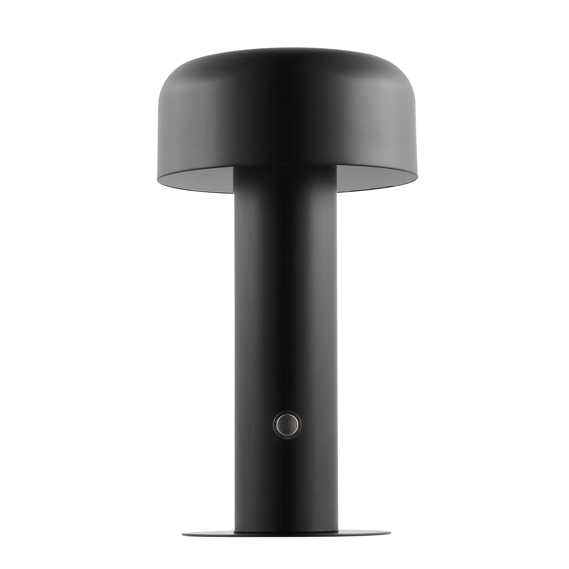 Mayella Rechargeable Led Table Lamp in Black, detail view