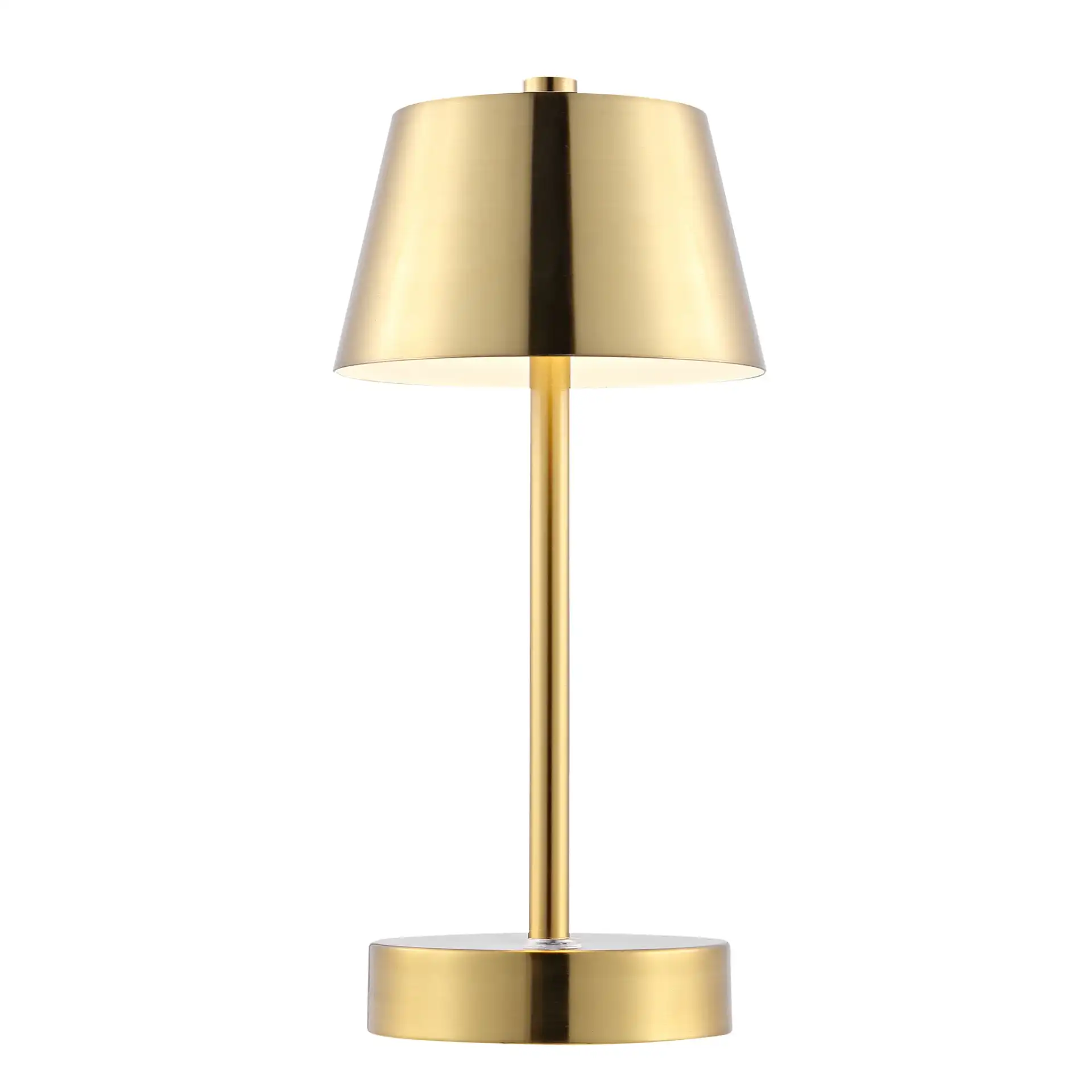 Laita Rechargeable Led Table Lamp in Brass