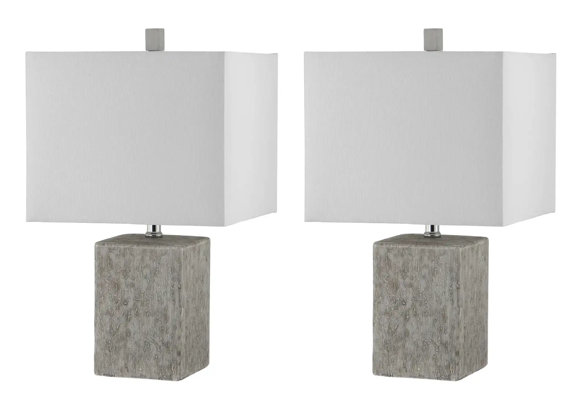 Jaxon Table Lamp (Set Of 2) in Gray, detail view
