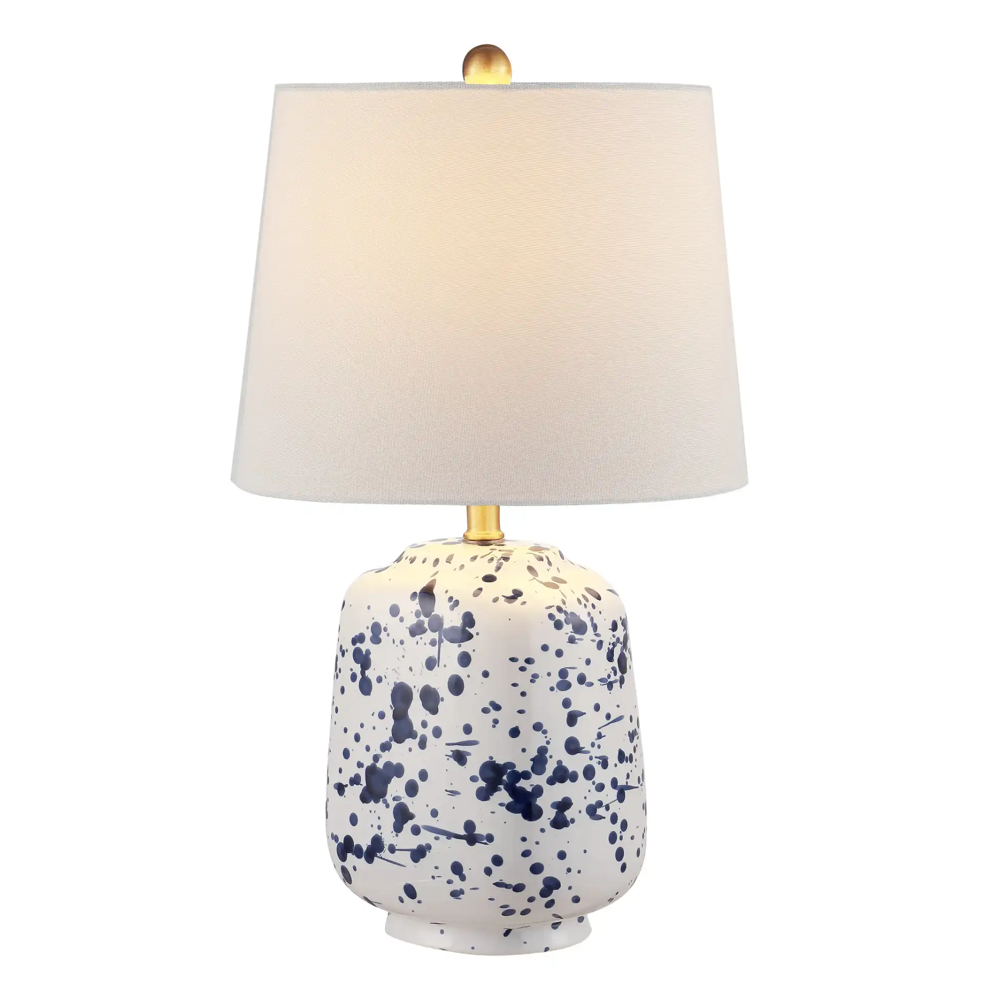 Greyon Table Lamp in Navy Blue