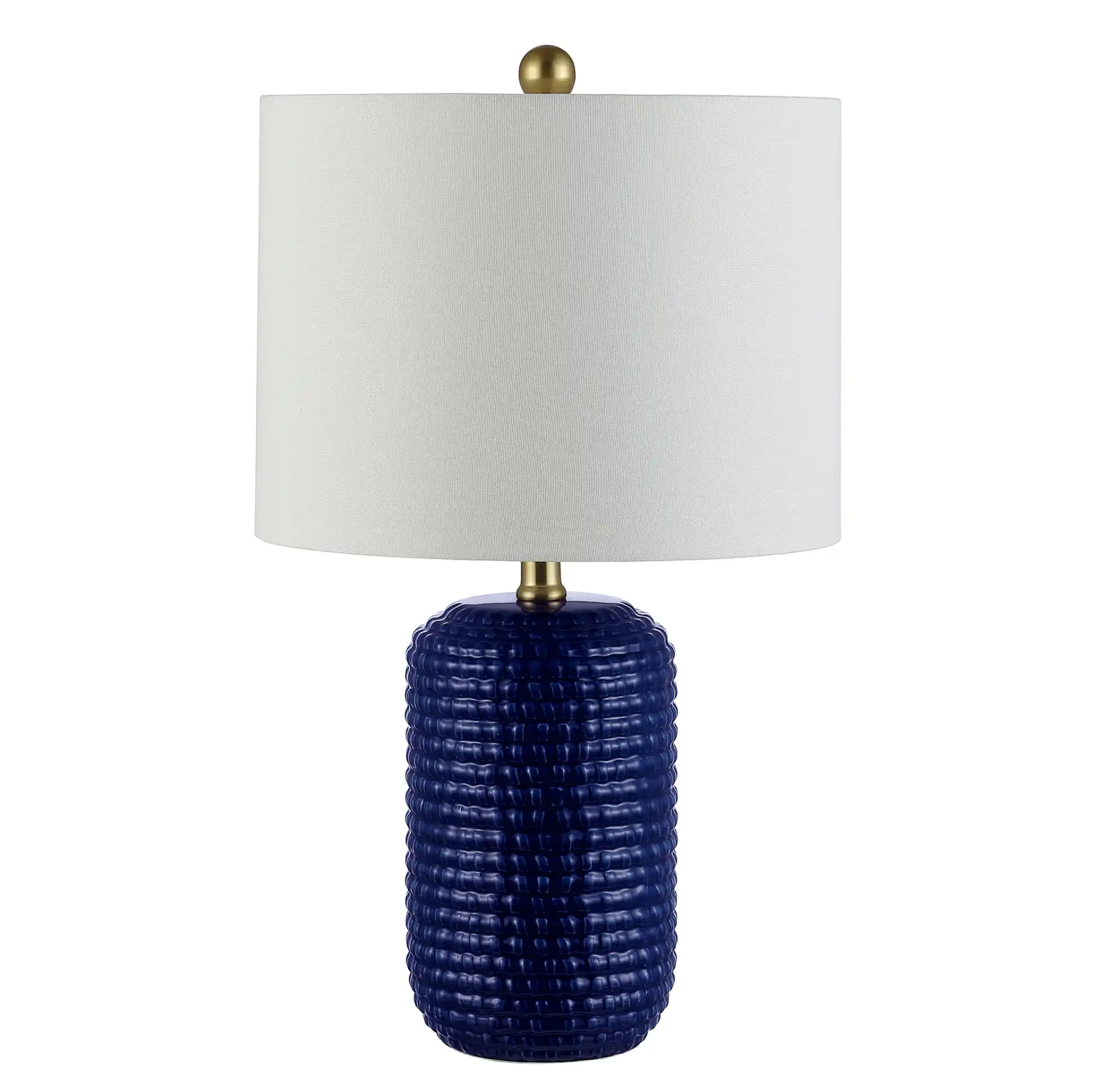 Jace Table Lamp (Set Of 2) in Navy Blue, detail view