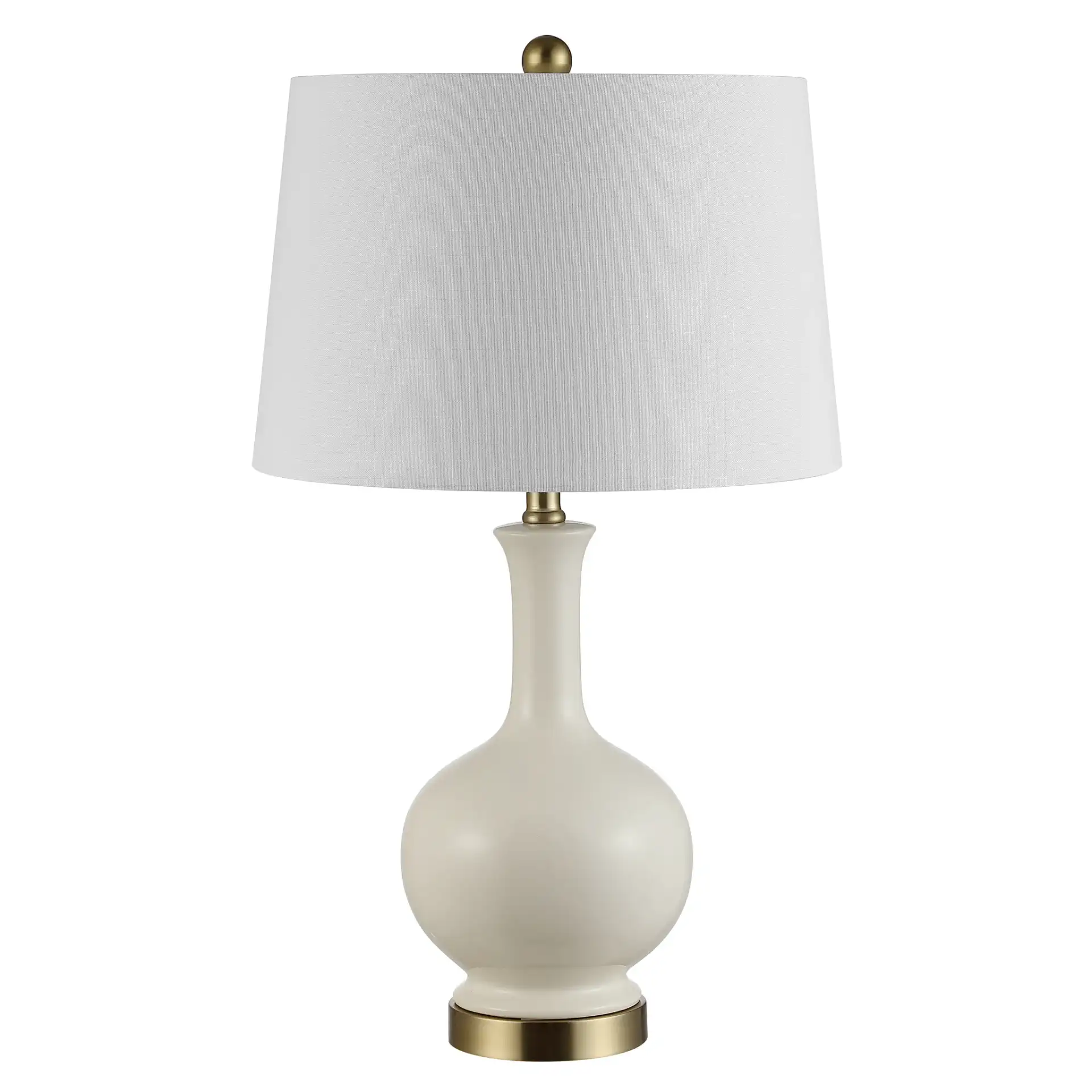 Bowie Table Lamp in Cream, detail view