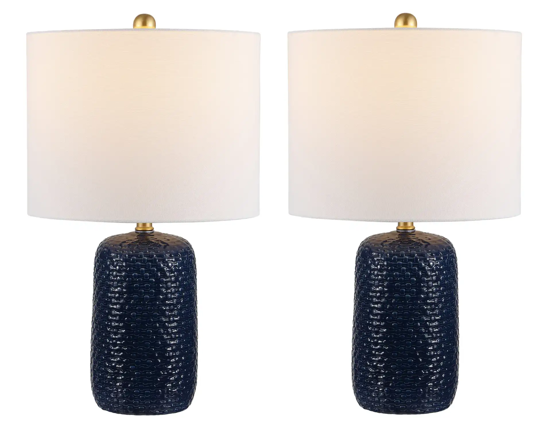 Huxley Table Lamp (Set Of 2) in Navy Blue