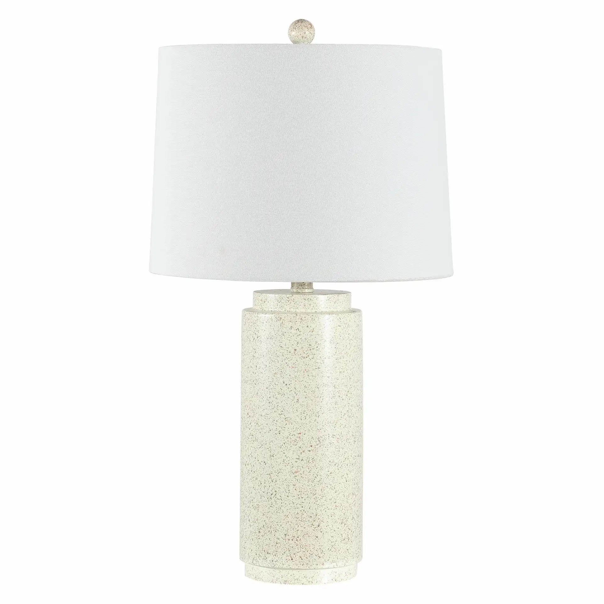 Silla Table Lamp in White / Gray, detail view