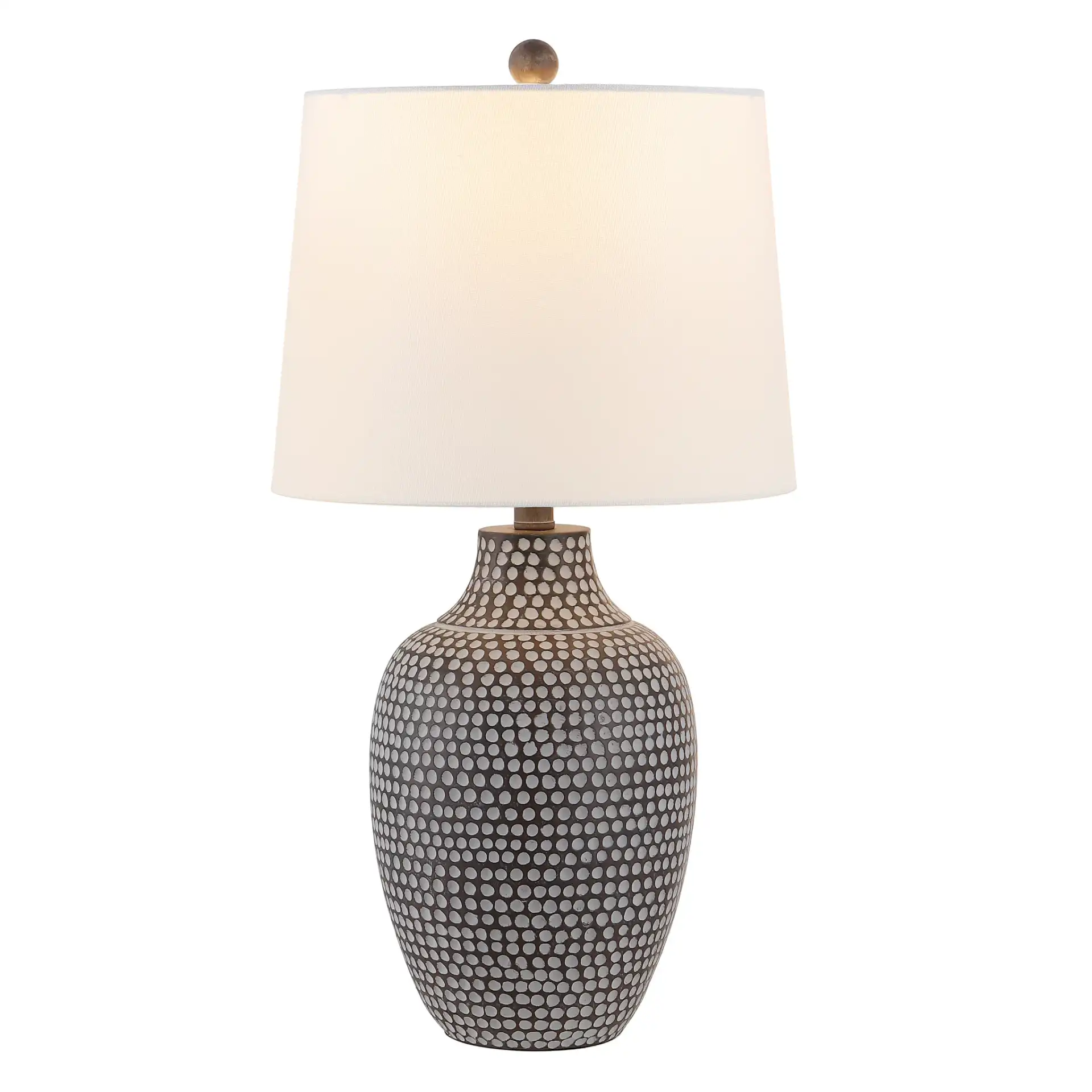 Resler Table Lamp in Brown